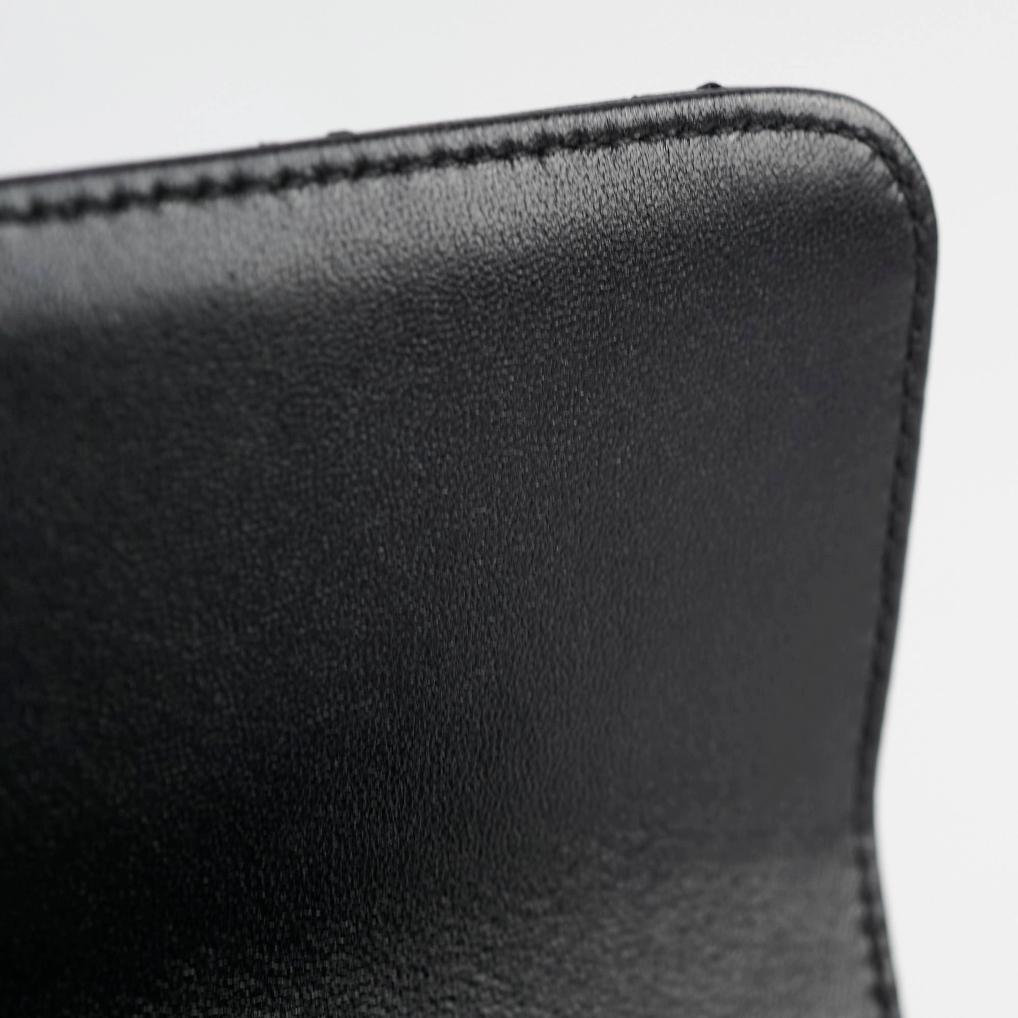 Chanel Seasonal Classic Flap Top Handle Lambskin Black 2024
