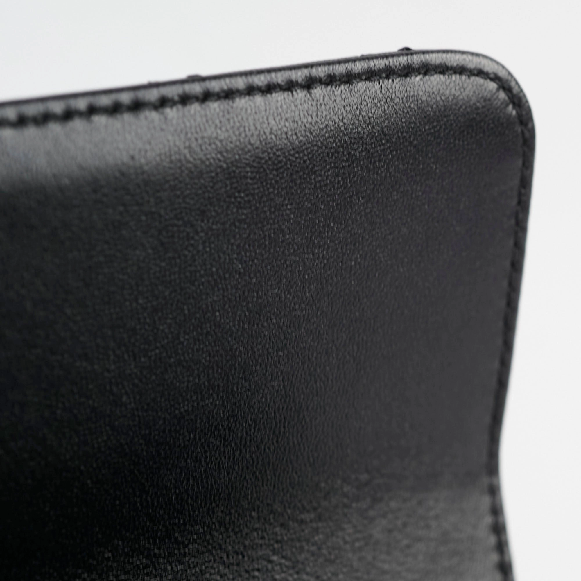Chanel Seasonal Classic Flap Top Handle Lambskin Black 2024
