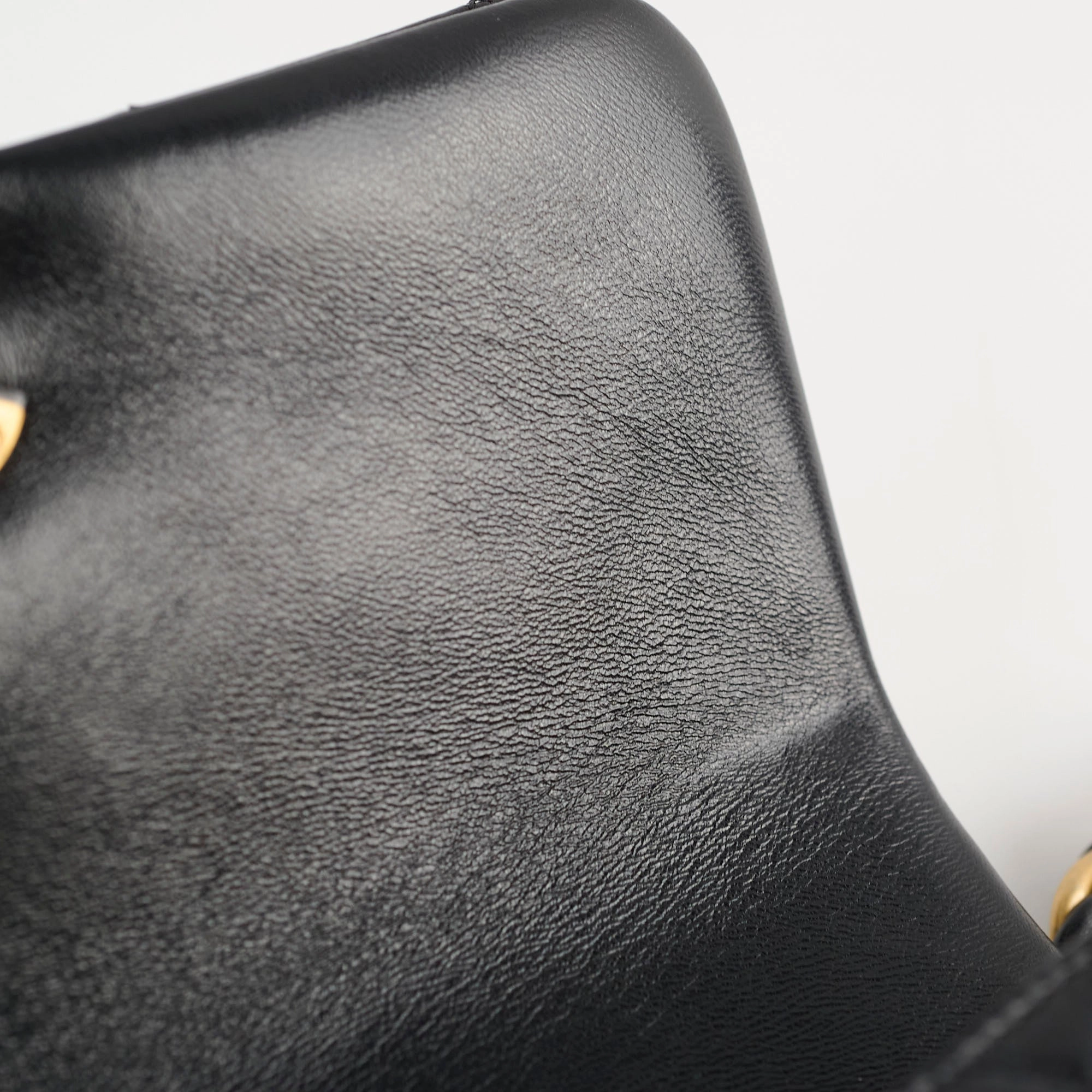 Chanel Seasonal Shoulder Bag Lambskin Black