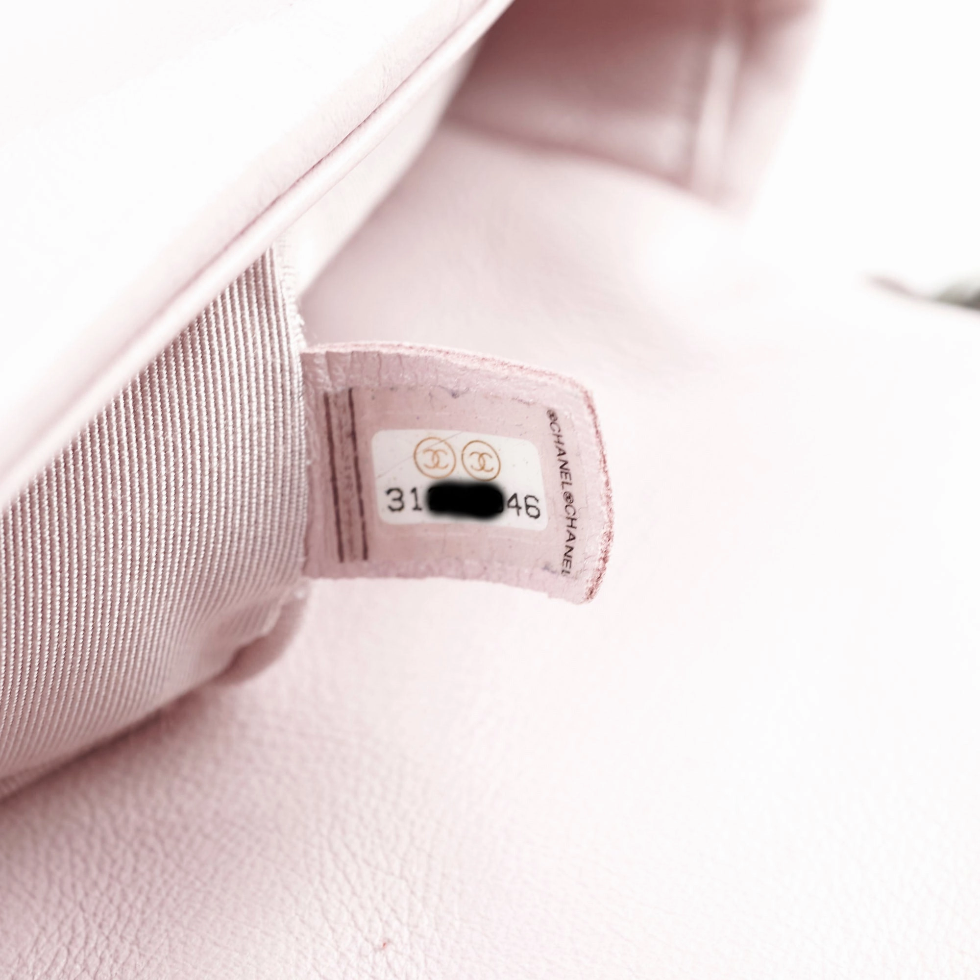 Chanel Small 19 Light Pink 31 Series