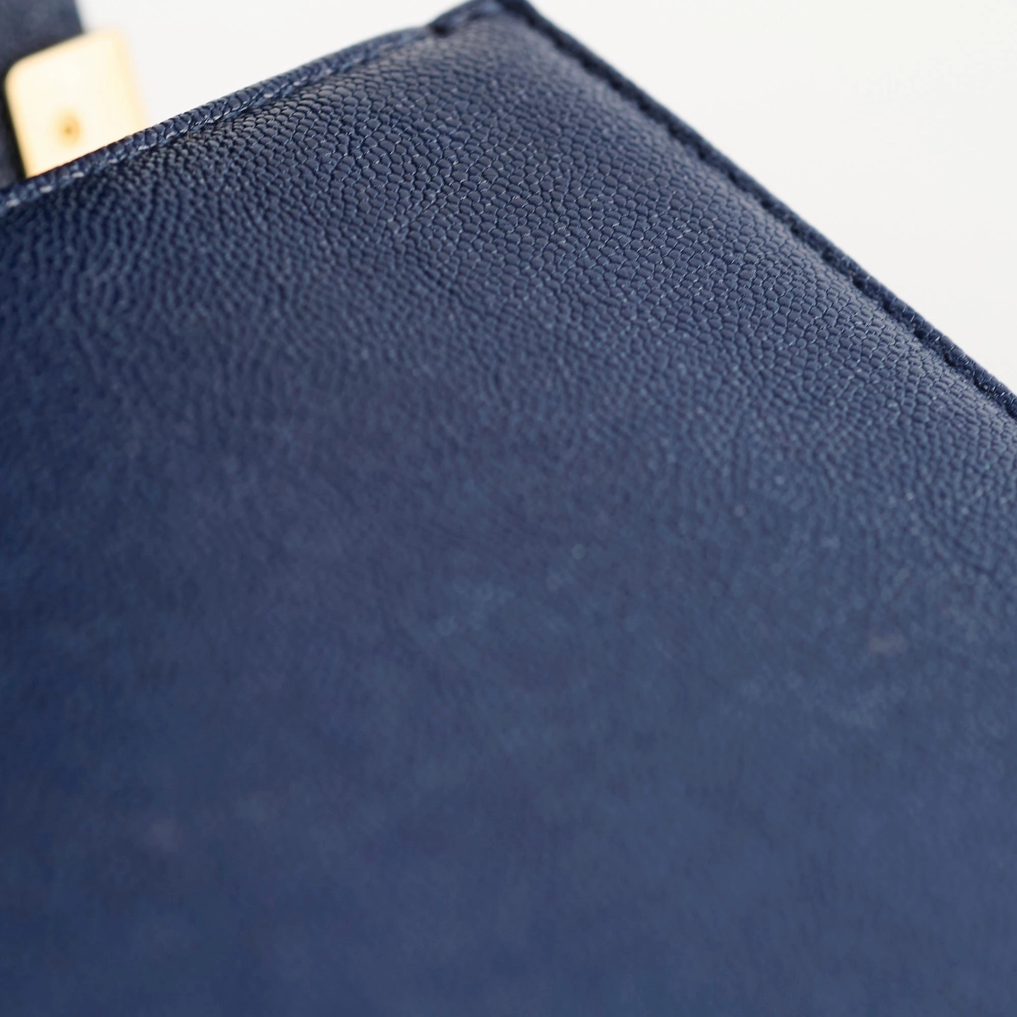 Chanel Small Boy Caviar Bag Navy 26 Series