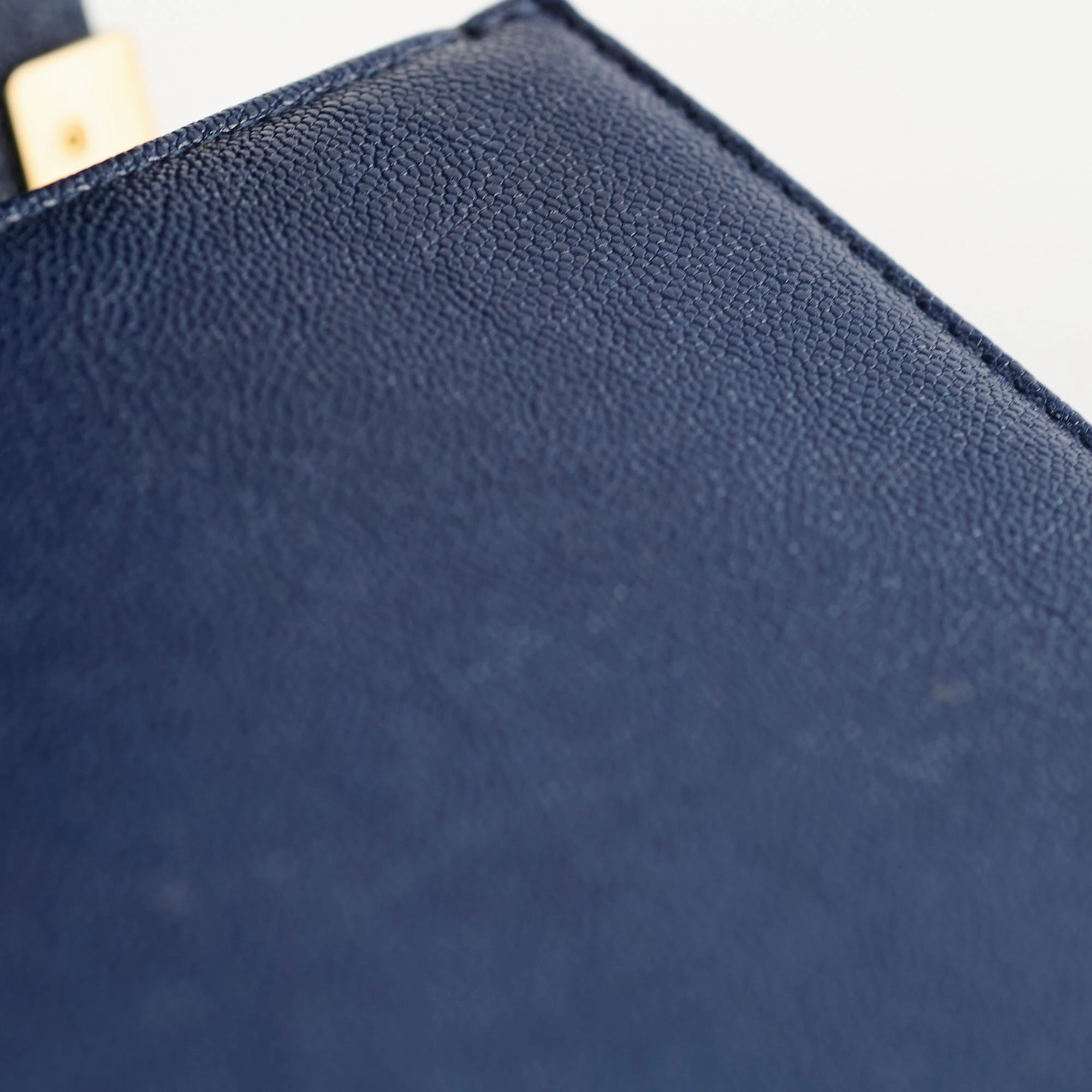 Chanel Small Boy Caviar Bag Navy 26 Series