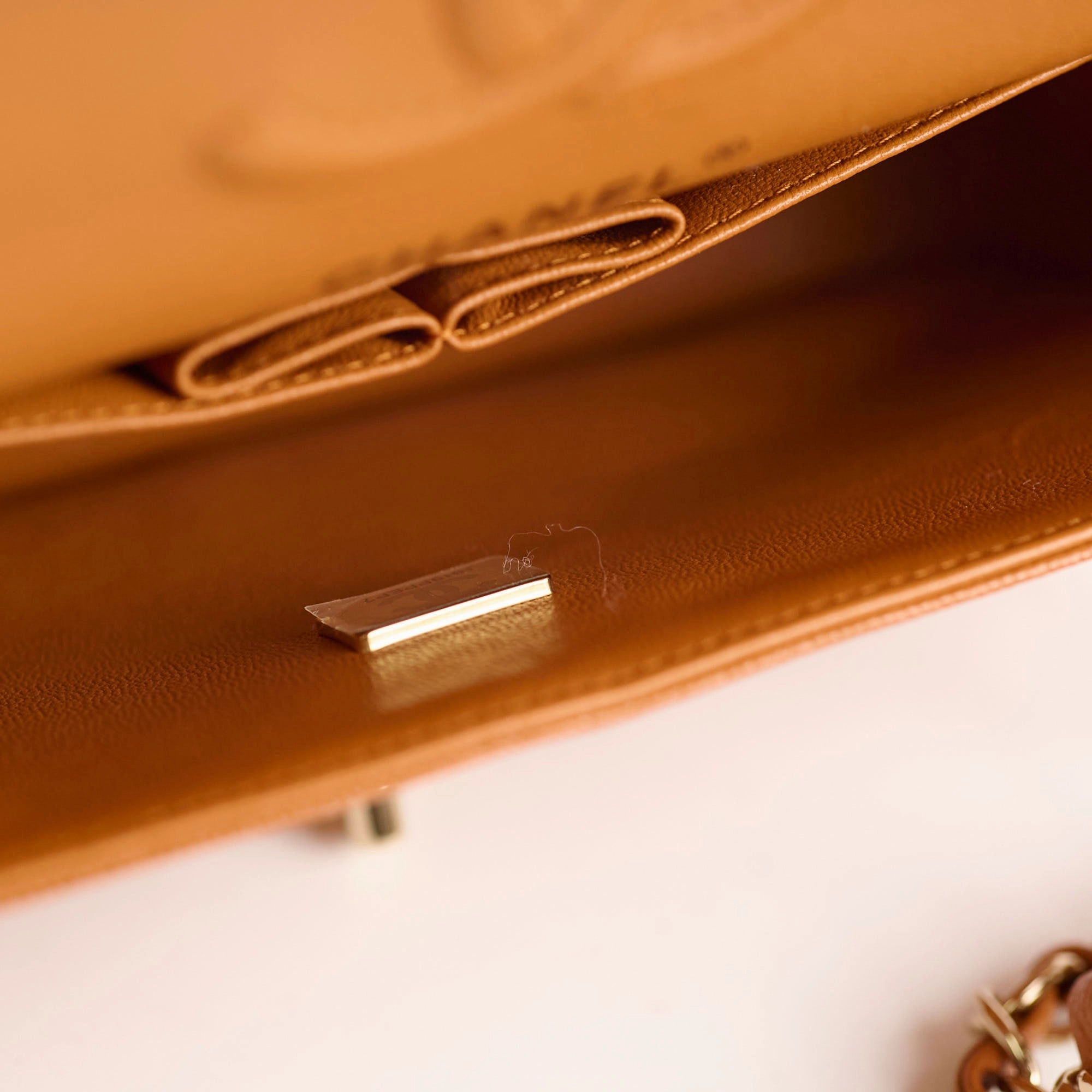 Chanel Small Classic Double Flap Caramel Caviar