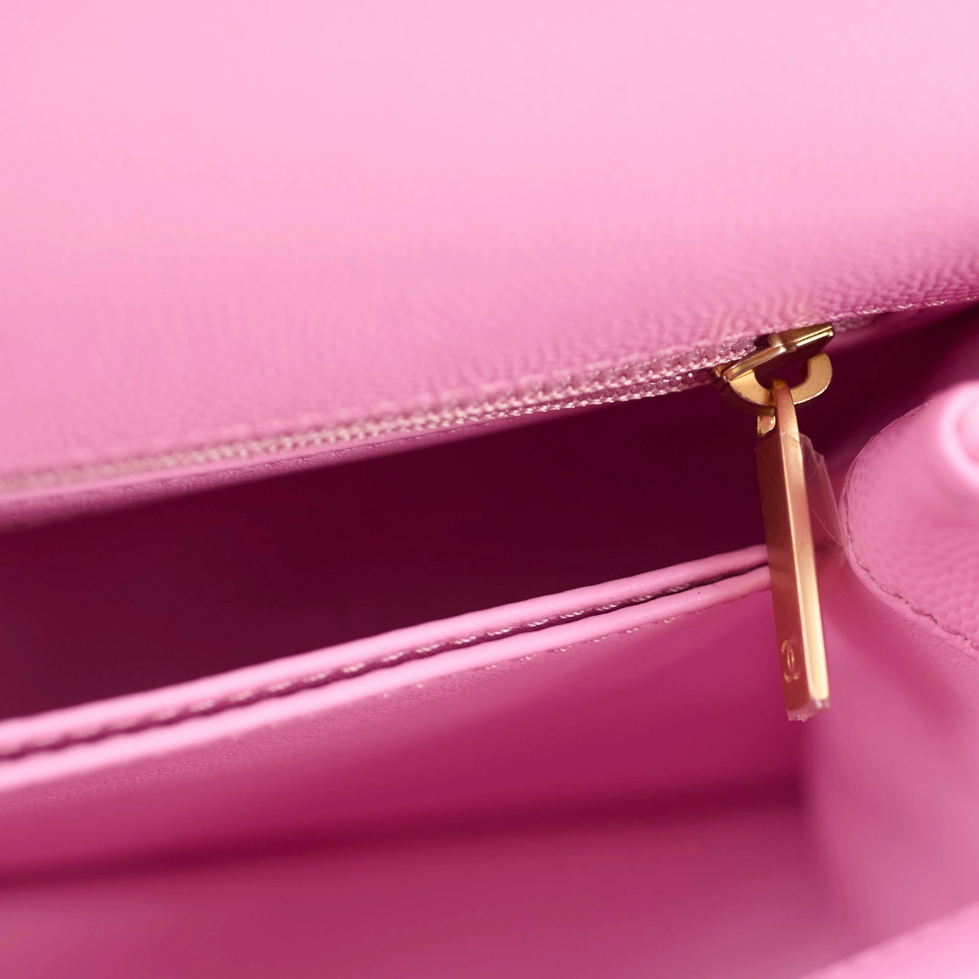 Chanel Small Coco Handle Caviar Pink Microchipped