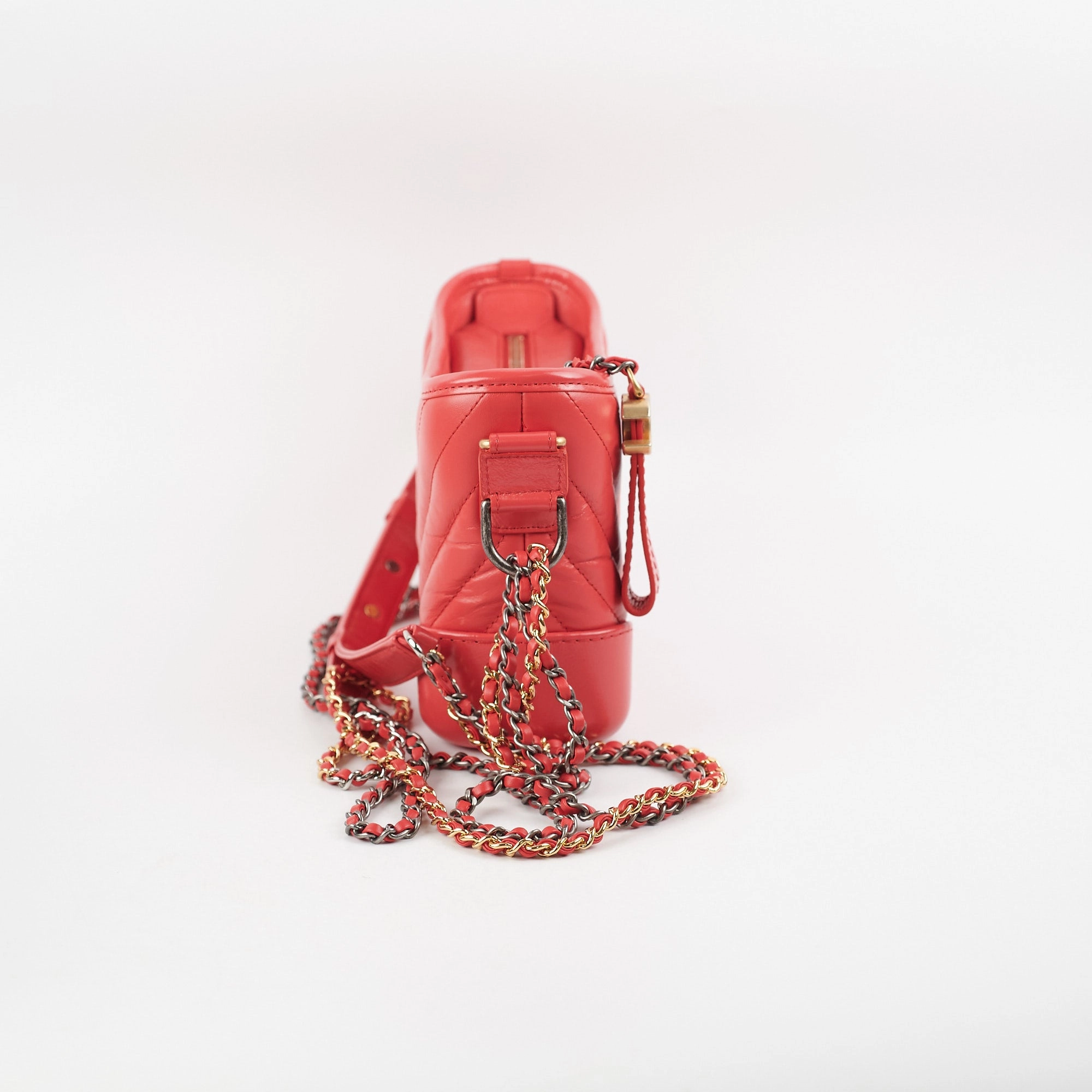 Chanel Small Gabrielle Red