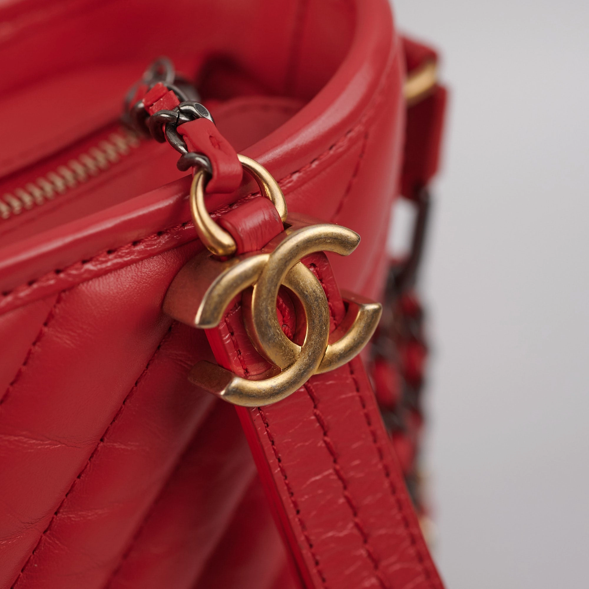 Chanel Small Gabrielle Red