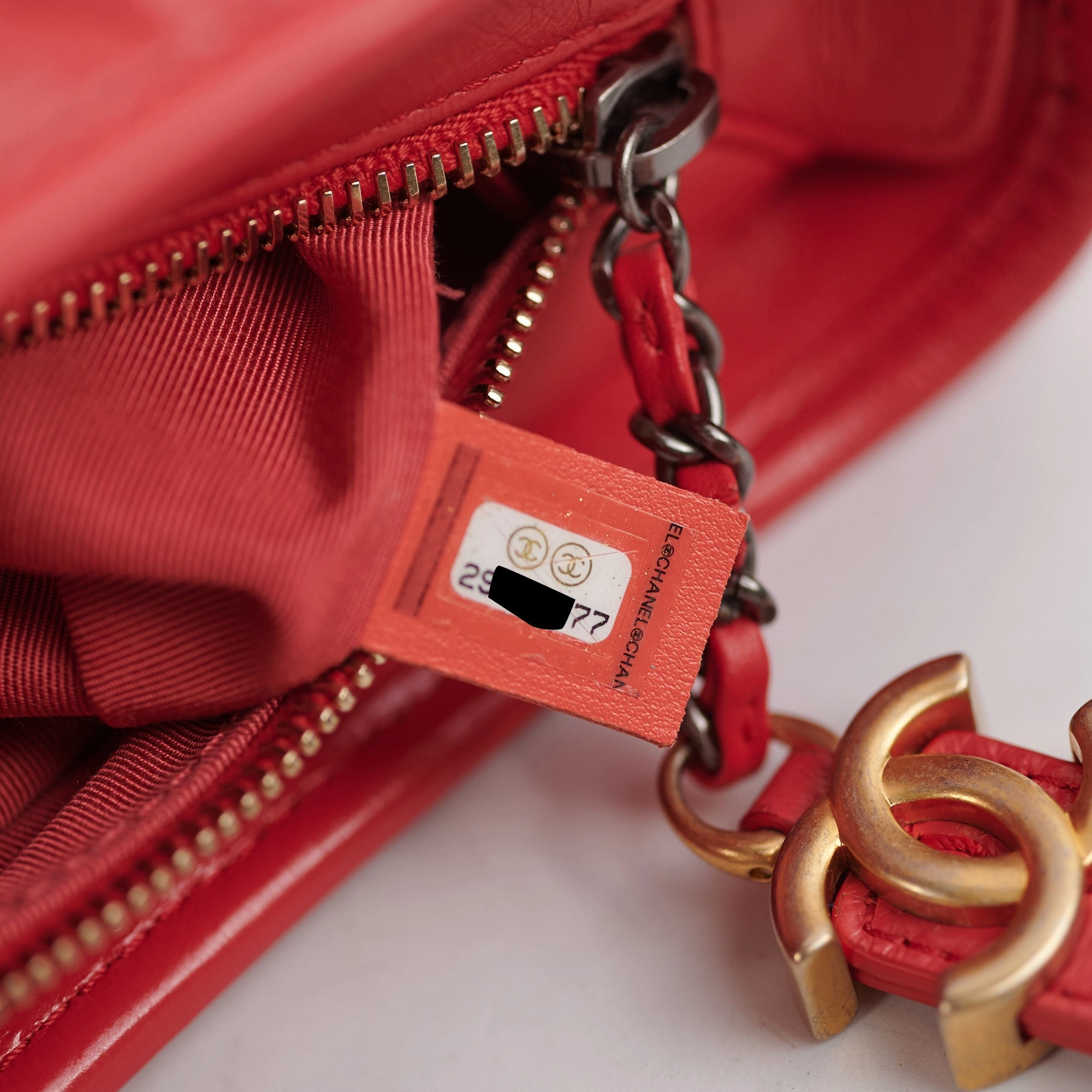 Chanel Small Gabrielle Red