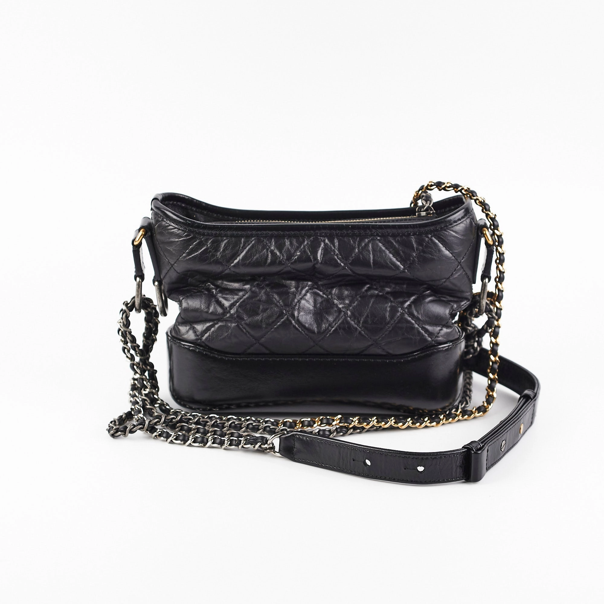Chanel Small Garbielle Black Bag