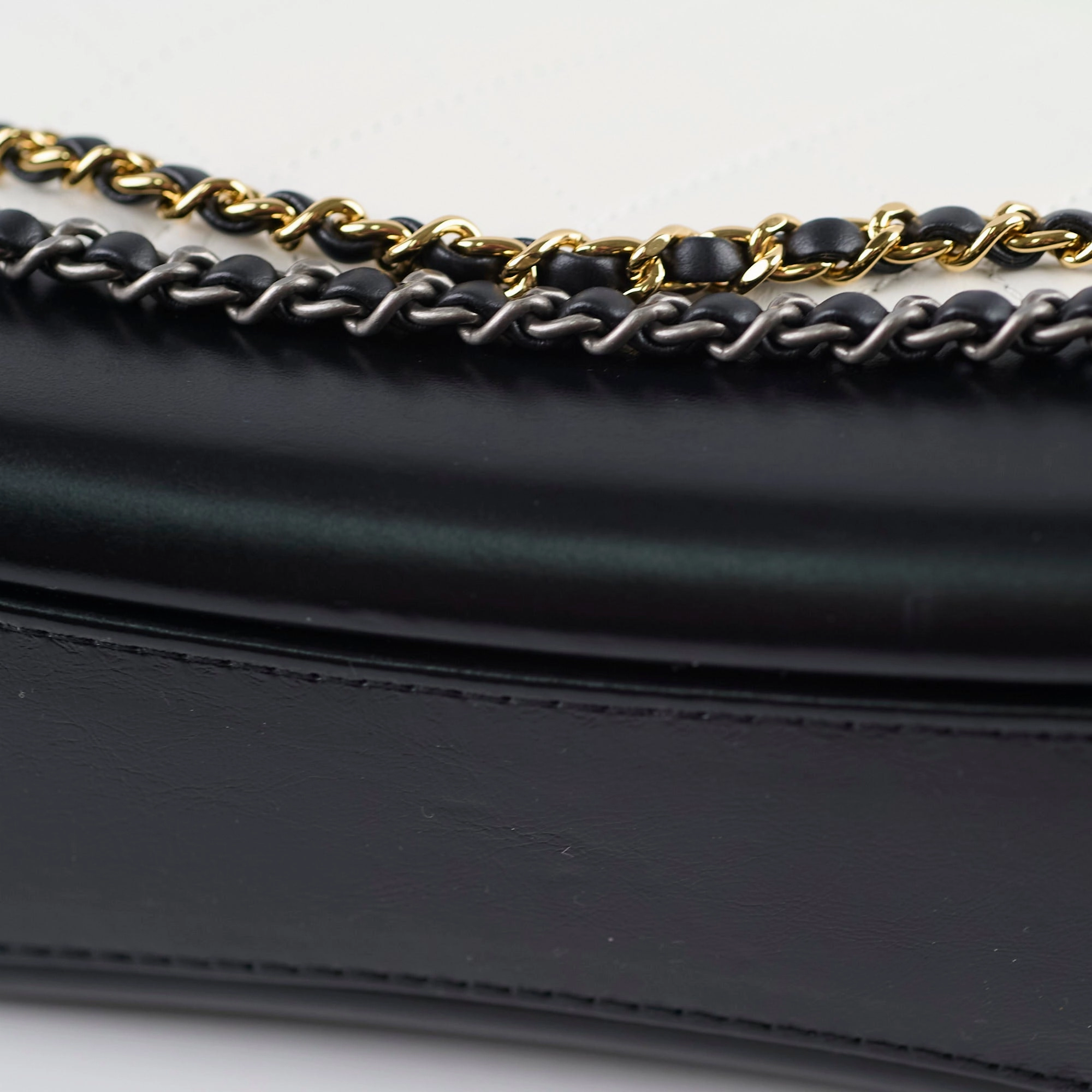 Chanel Small Grabrielle Bag White/Black