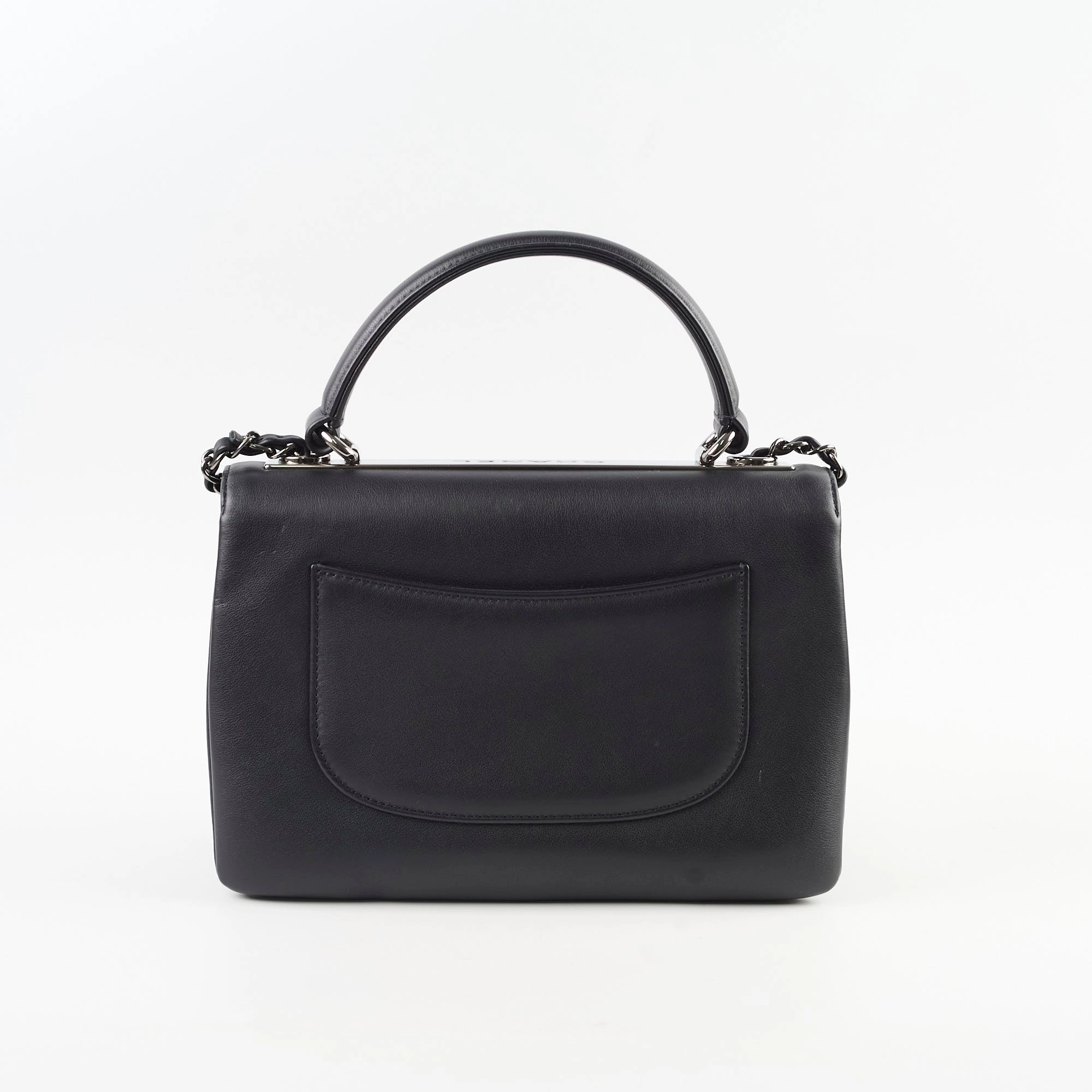 Chanel Small Trendy CC Black Calfskin