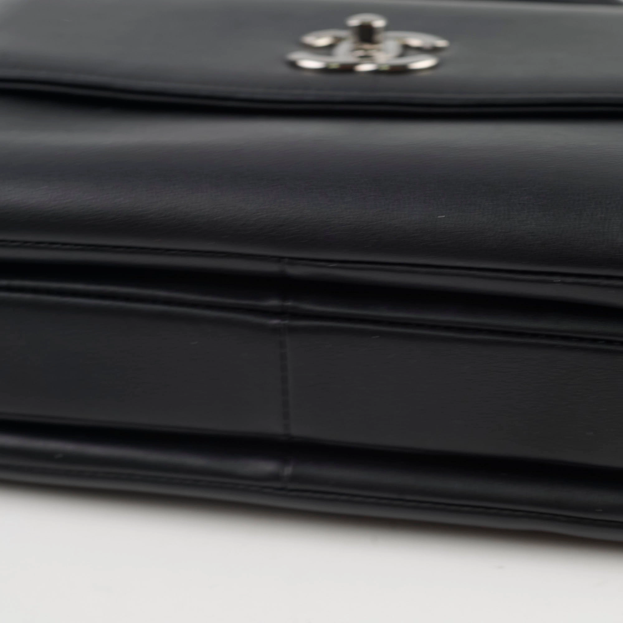 Chanel Small Trendy CC Black Calfskin
