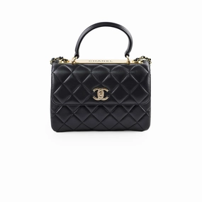 Chanel Small Trendy Lambskin Black Series 31