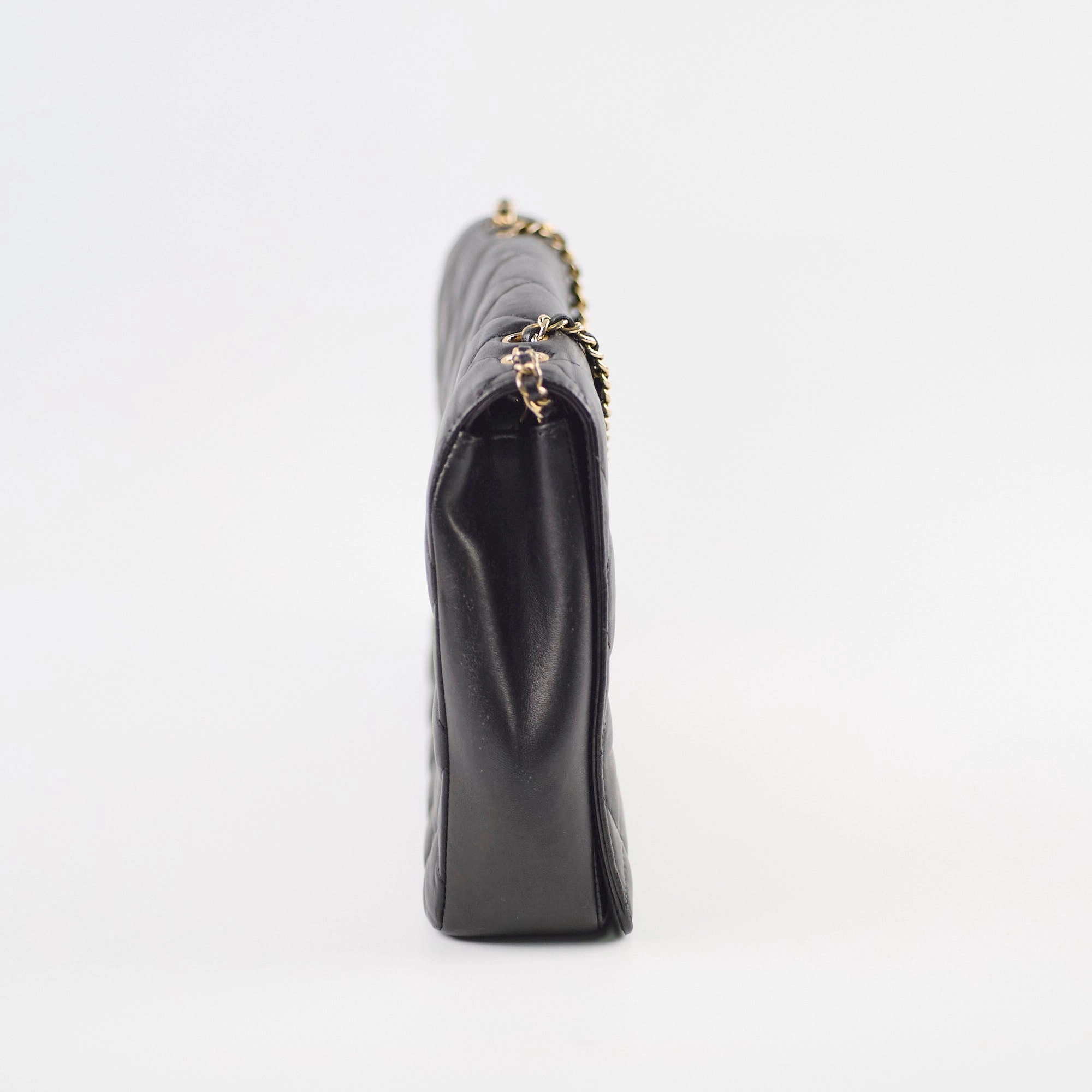 Chanel Timeless Classique Lambskin Flap Bag Black Series 18