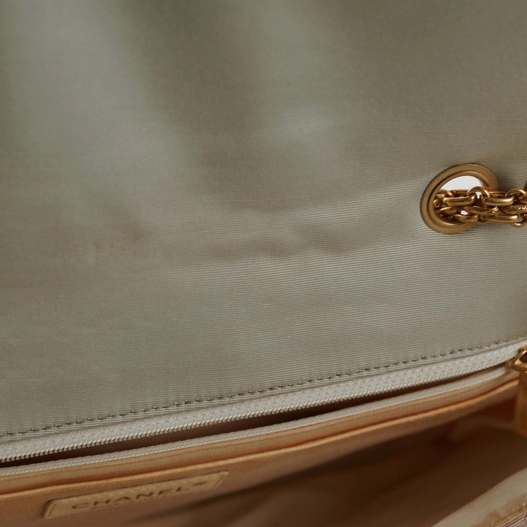 Chanel Tri-Color Microfiber Reissue Jumbo Flap Bag