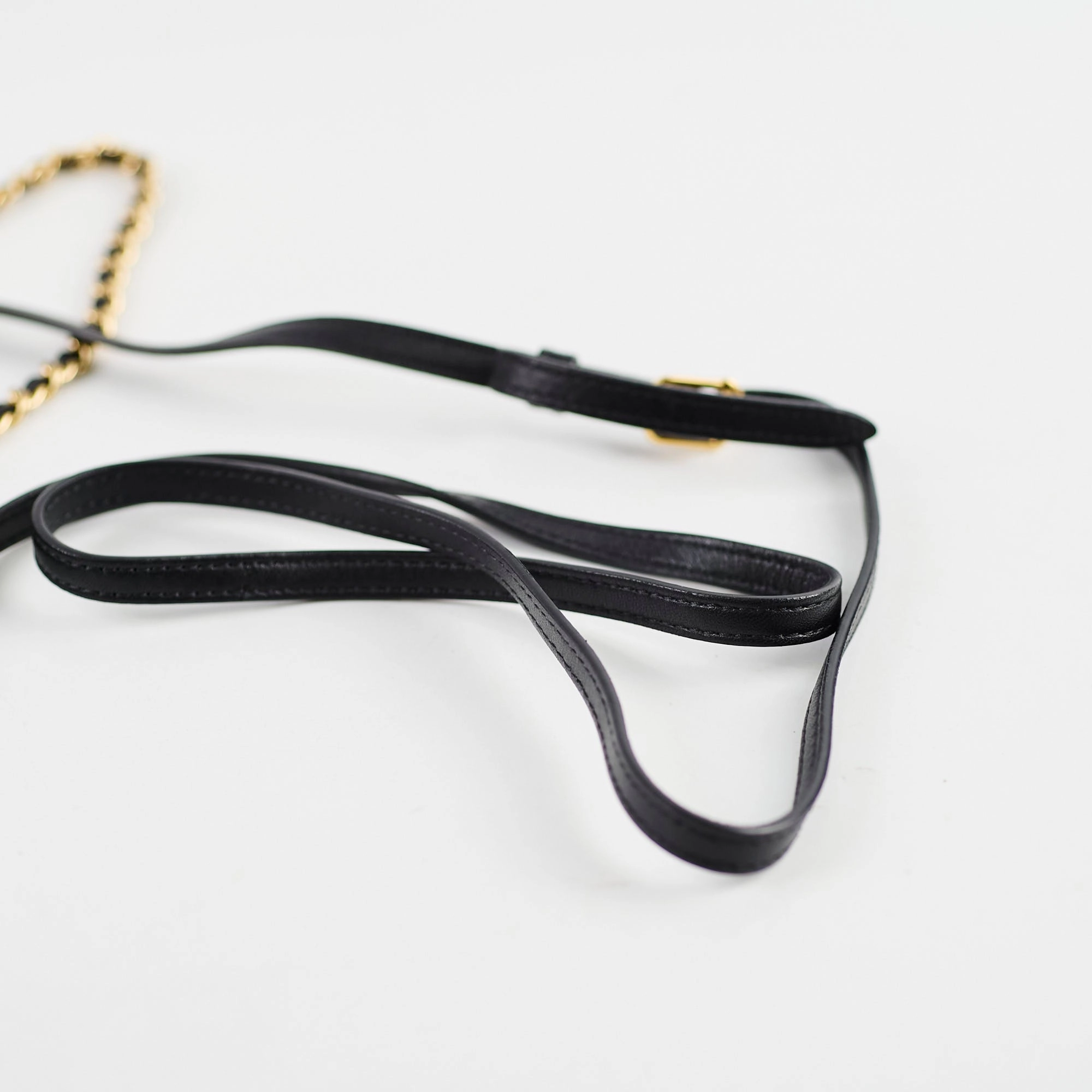 Chanel Unchained Flap Crossbody Bag Black