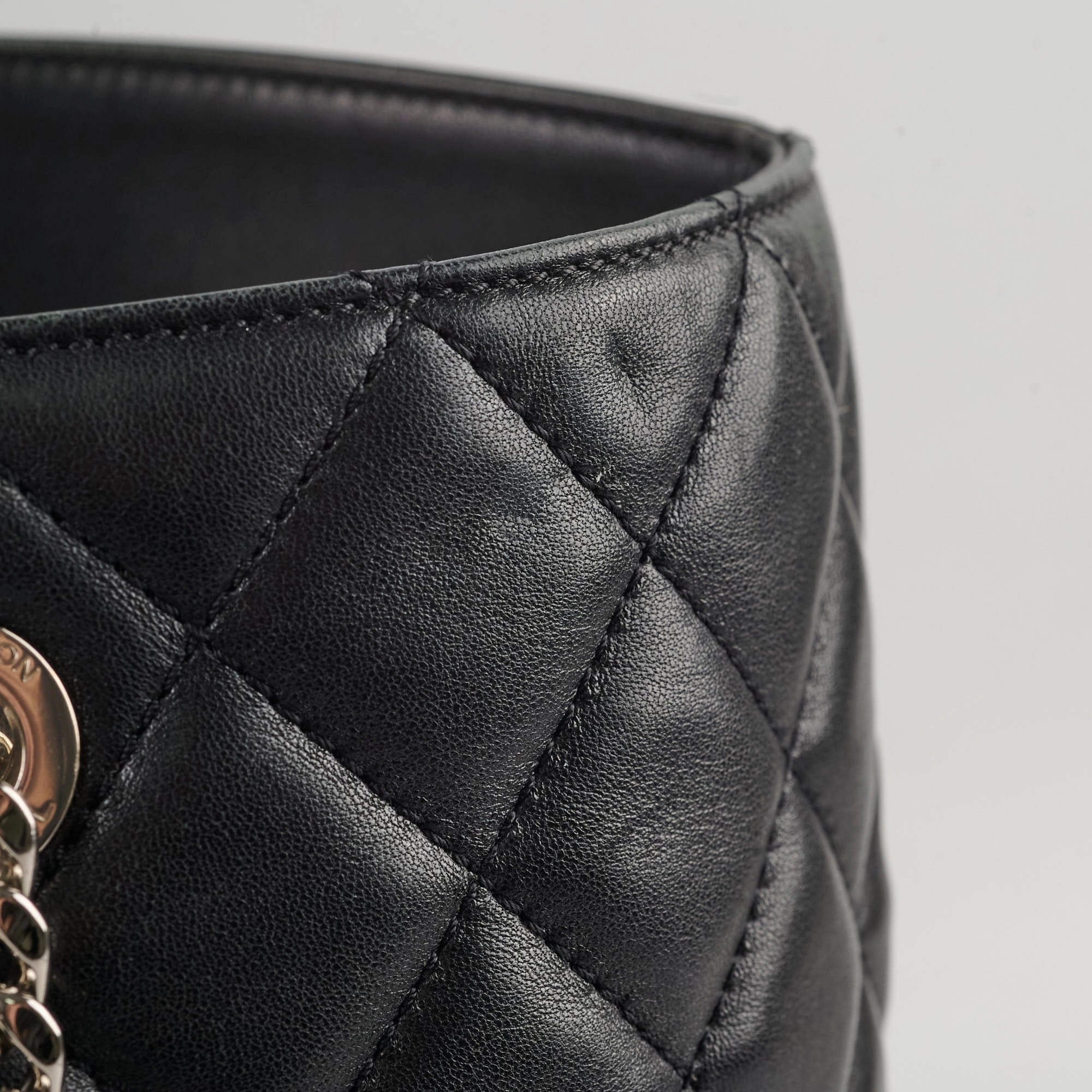 Chanel Urban Delight Lambskin Shopping Tote Black 23 Series