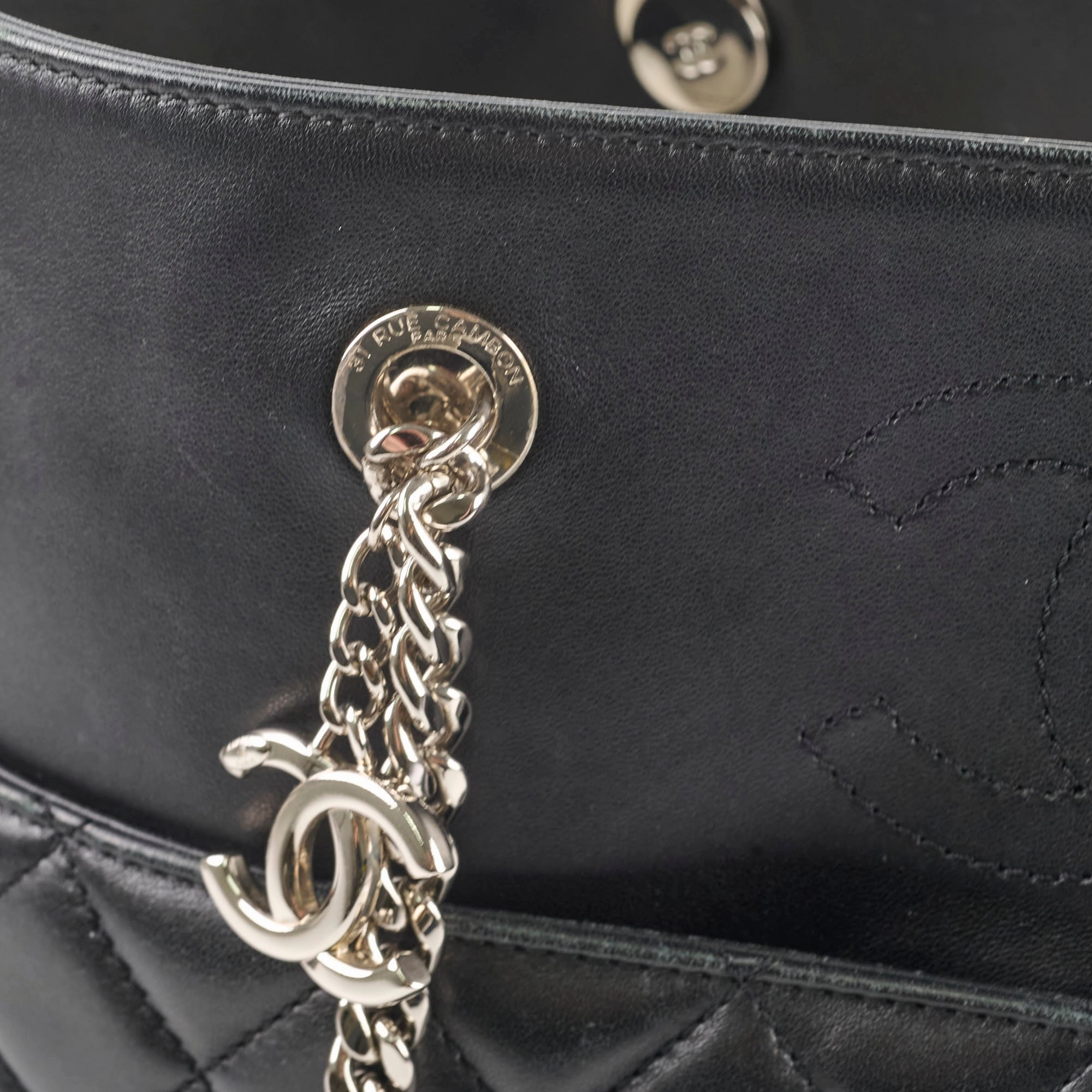 Chanel Urban Delight Lambskin Shopping Tote Black 23 Series