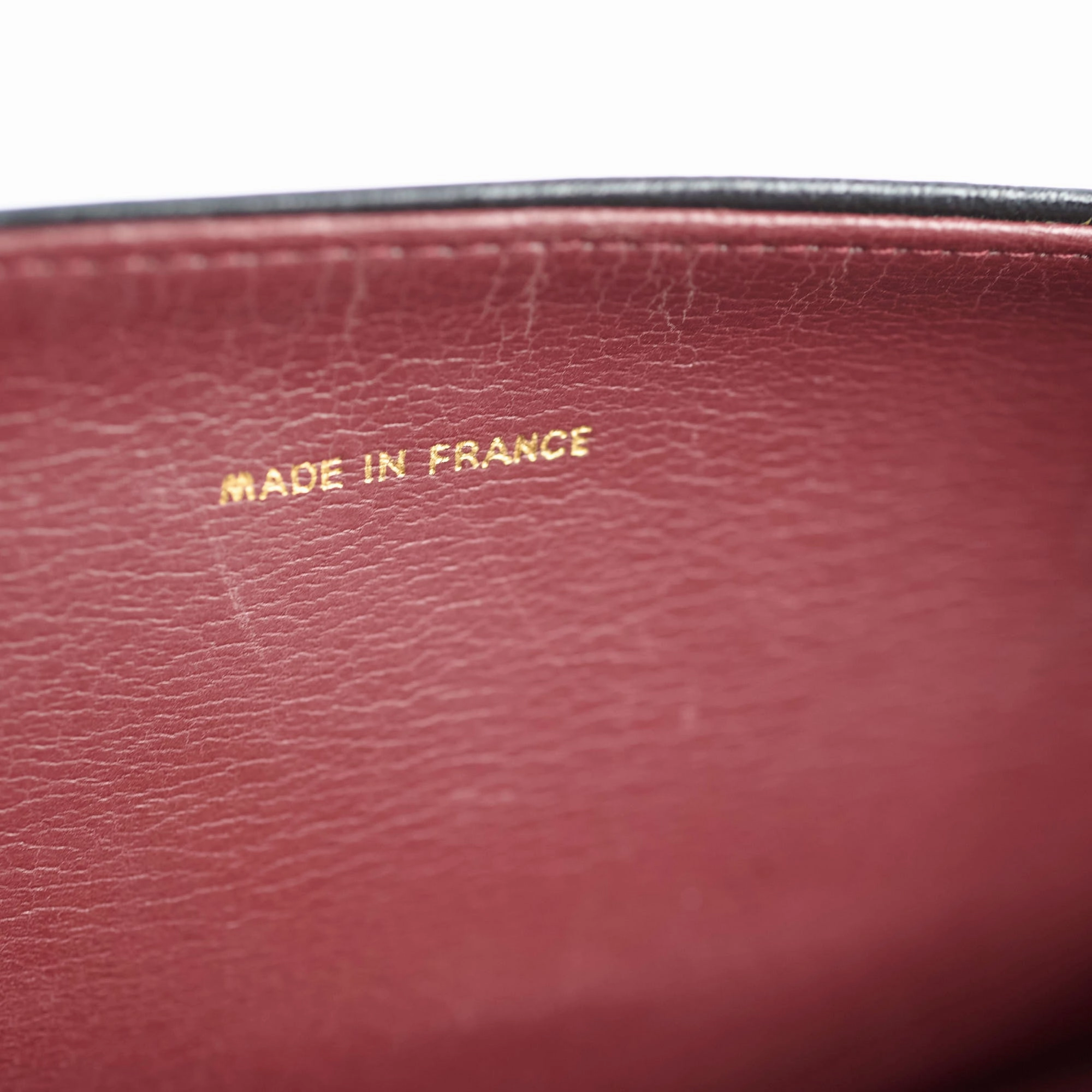 Chanel Vintage Lambskin Flap Bag Black