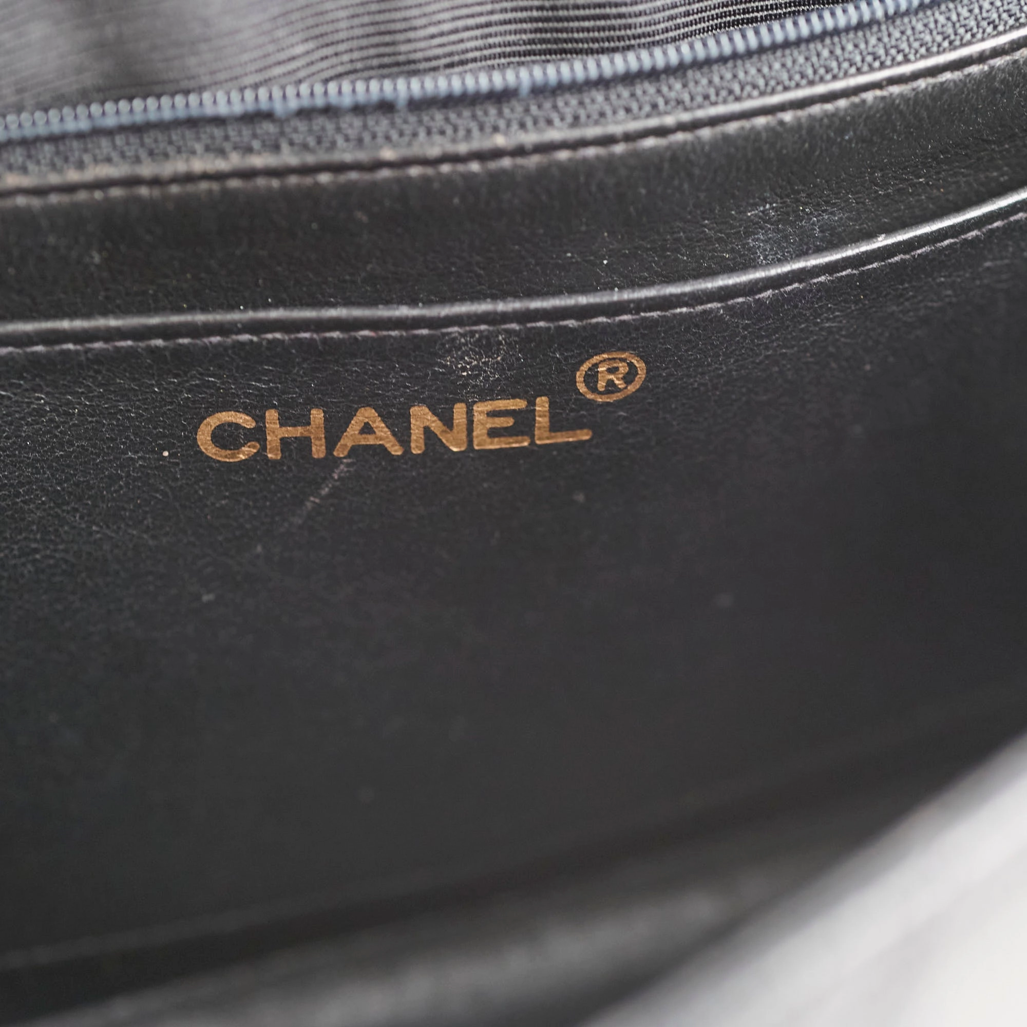 Chanel Vintage Medium Caviar Diana Bag Black