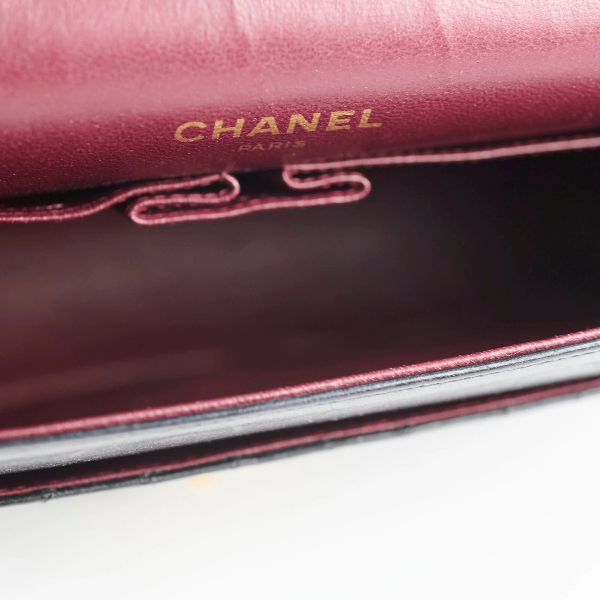 Chanel Vintage Medium Classic Flap Bag Black