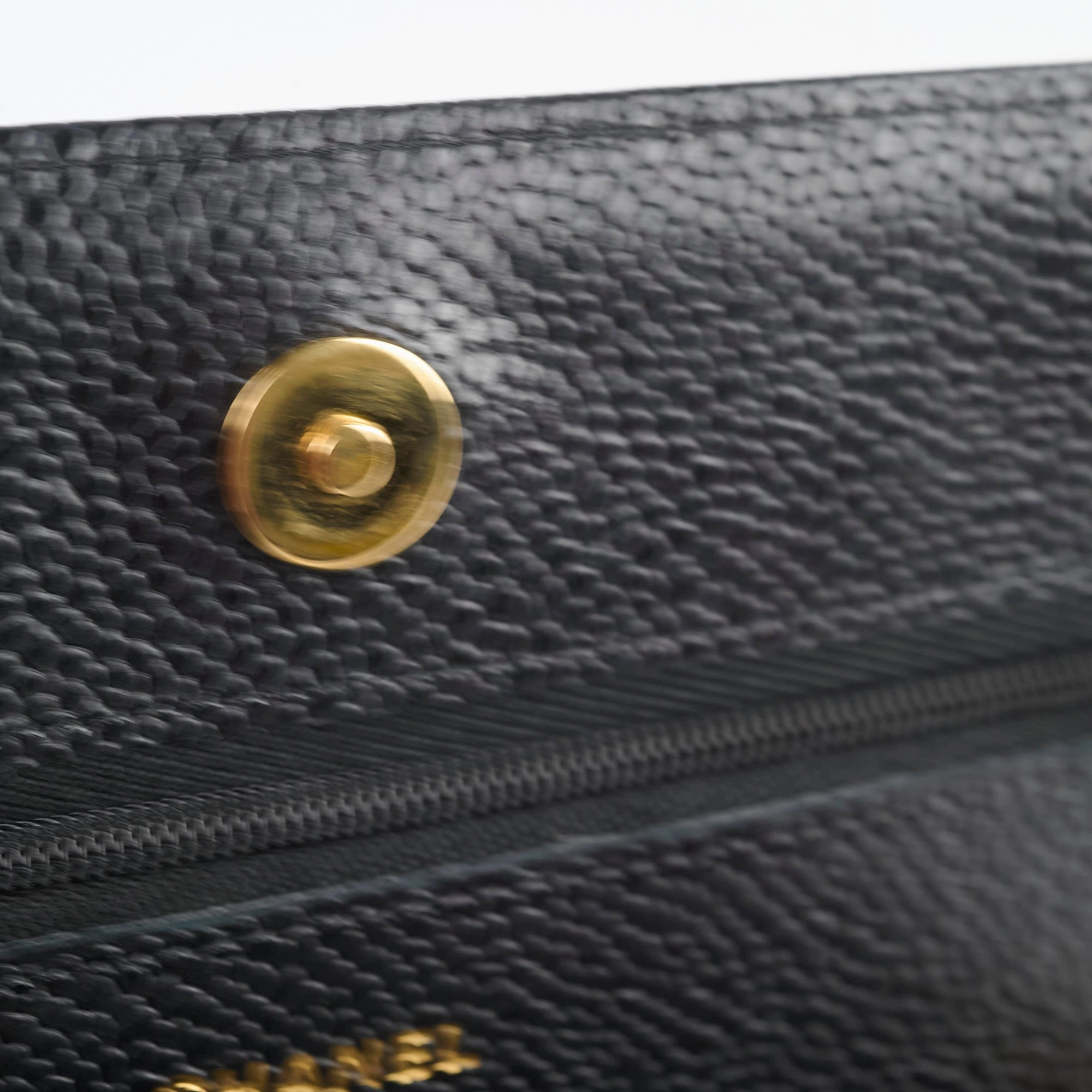 Chanel Wallet On Chain WOC Caviar Black