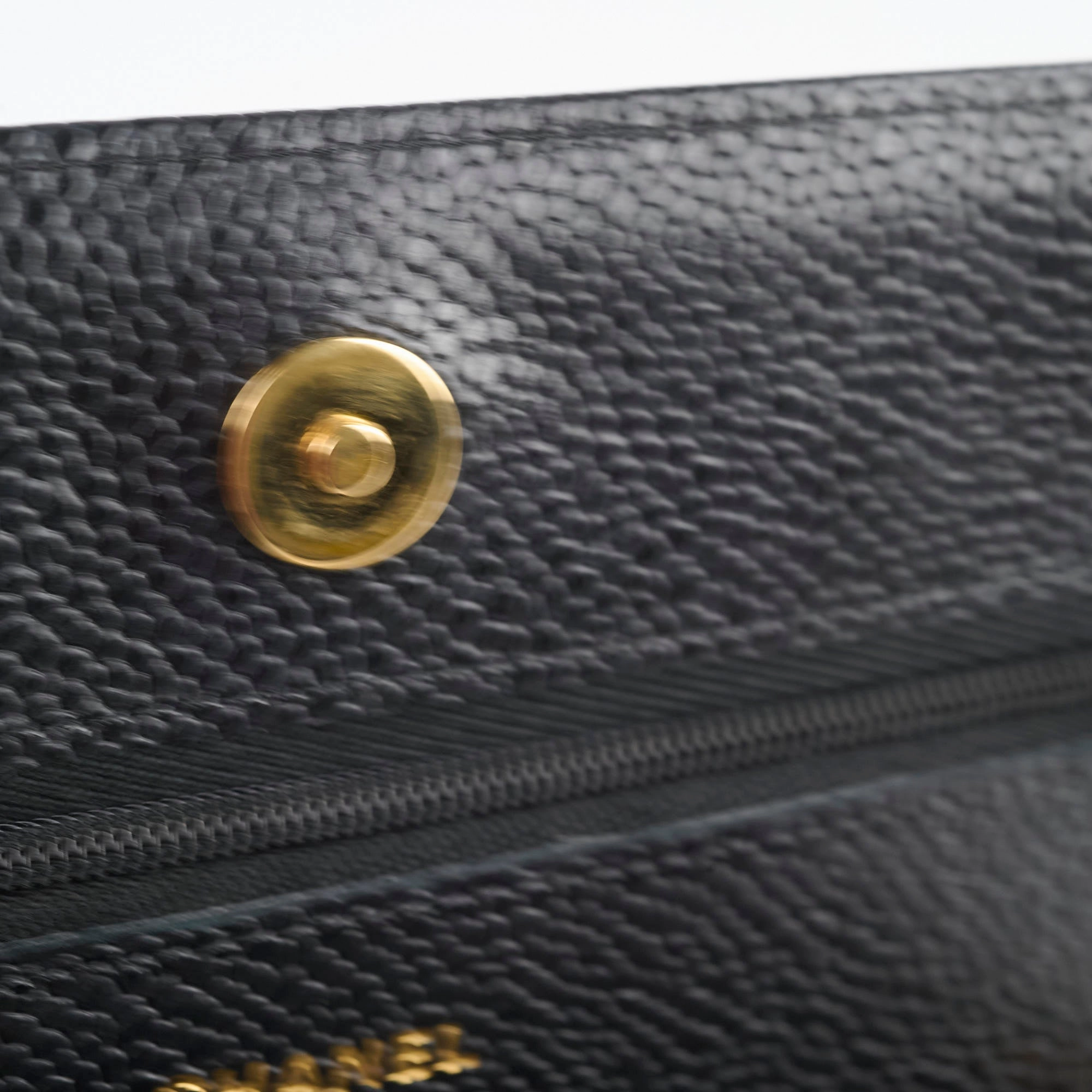 Chanel Wallet On Chain WOC Caviar Black