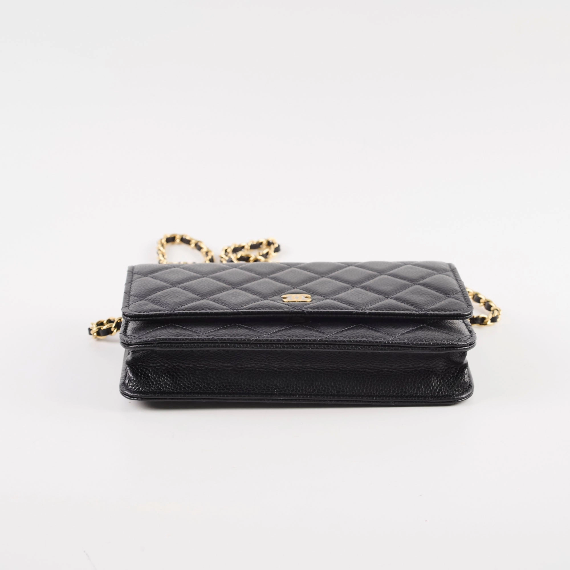 Chanel WOC Black Caviar GHW
