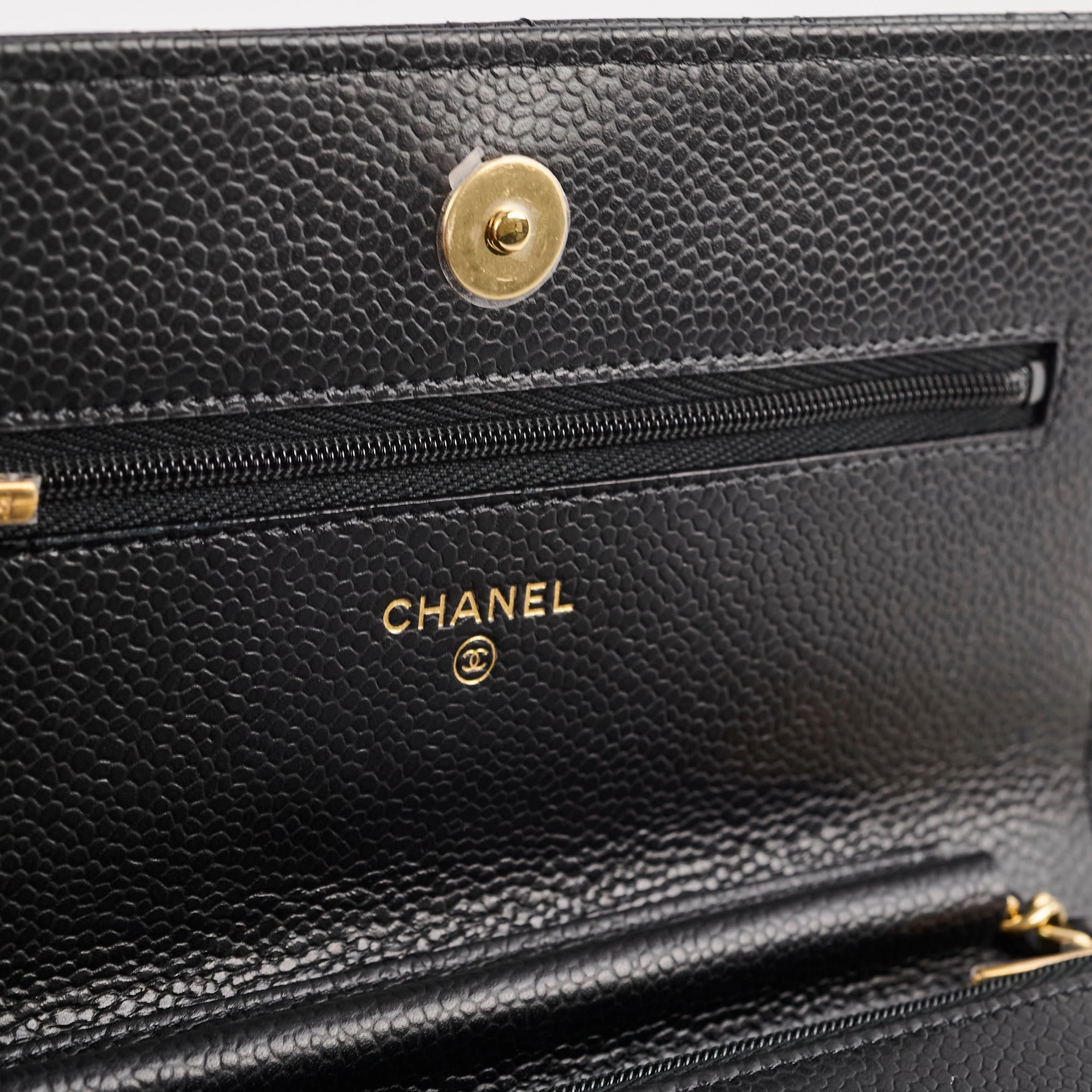 Chanel WOC Black Caviar GHW