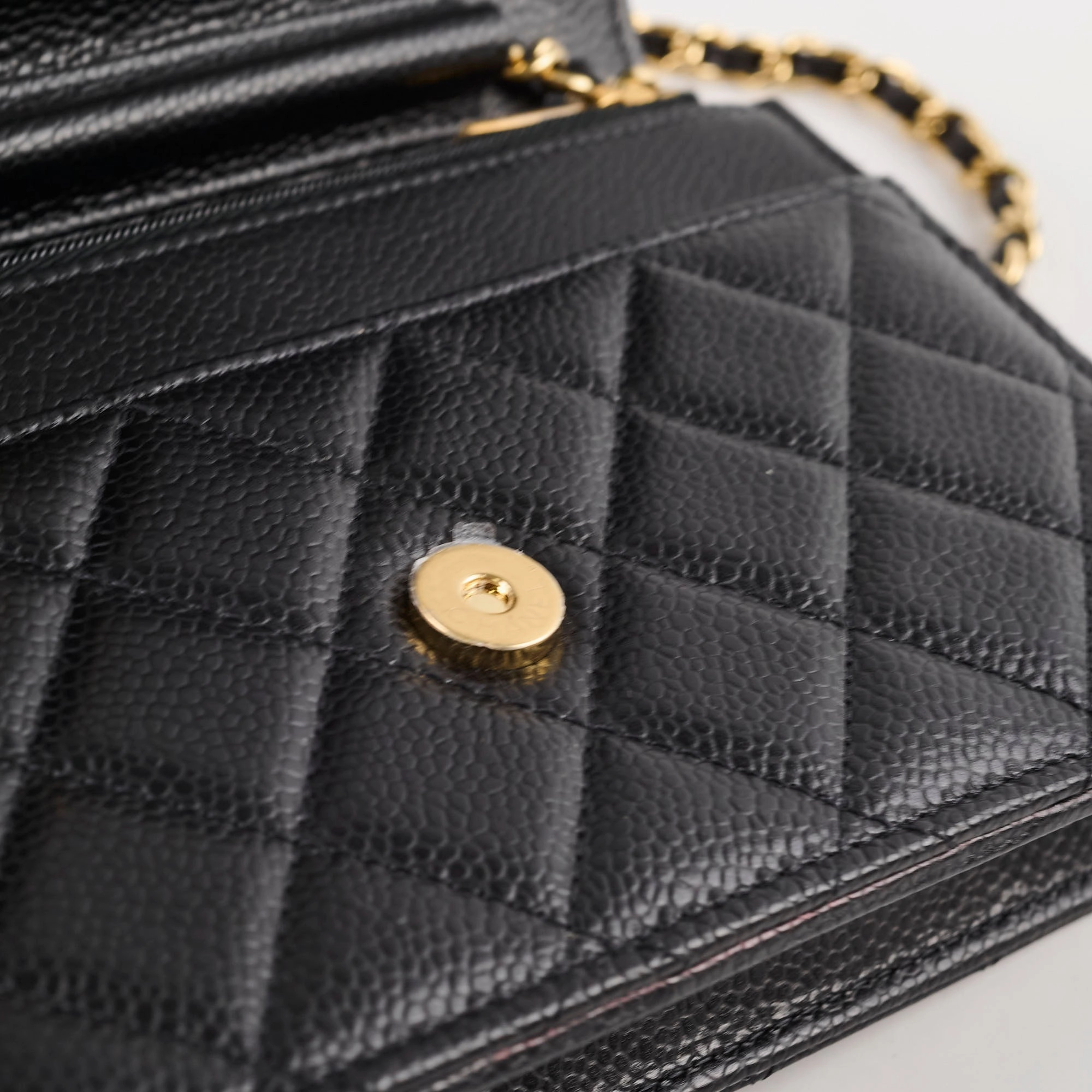 Chanel WOC Black Caviar GHW