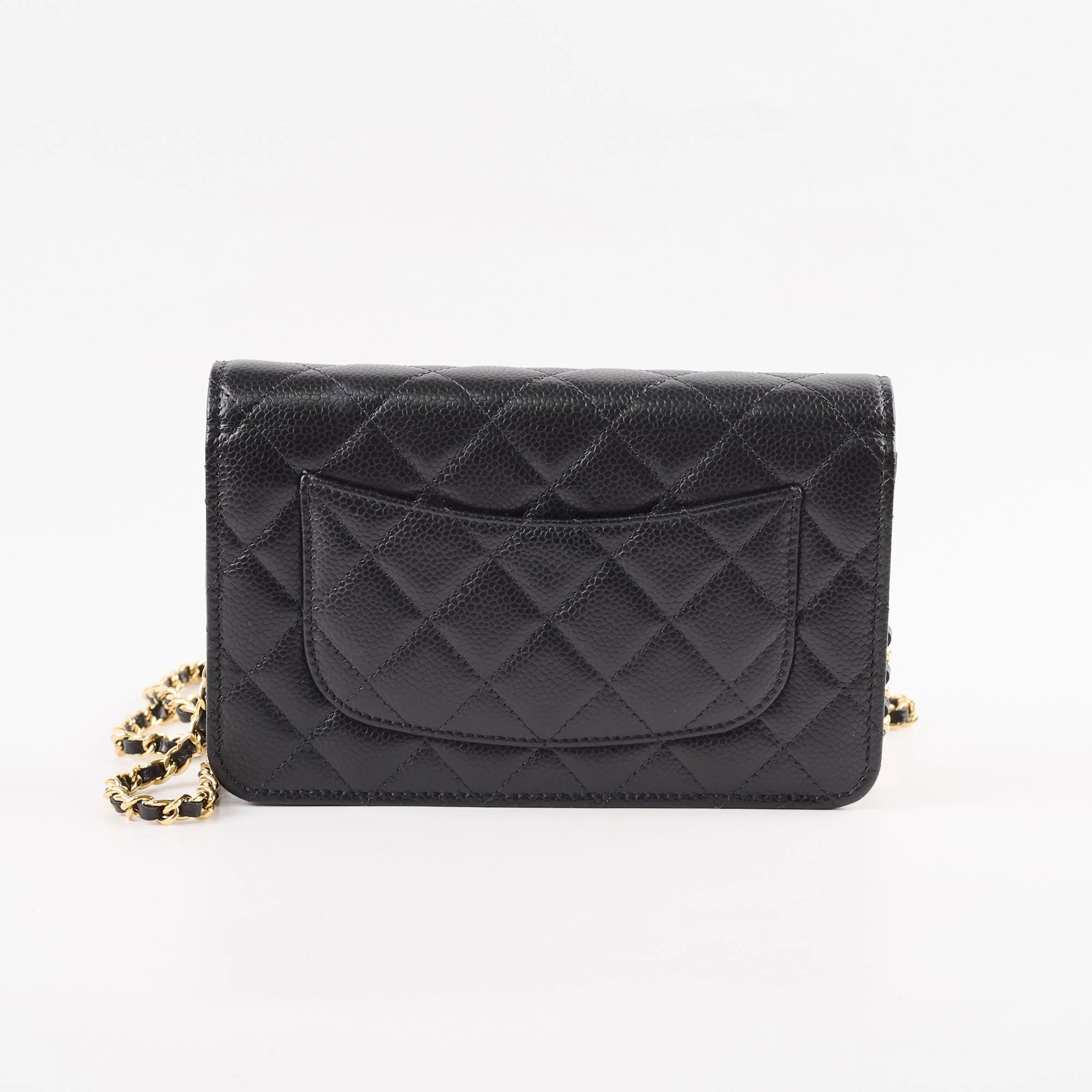 Chanel WOC Black Caviar GHW