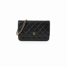Chanel WOC Black Caviar GHW