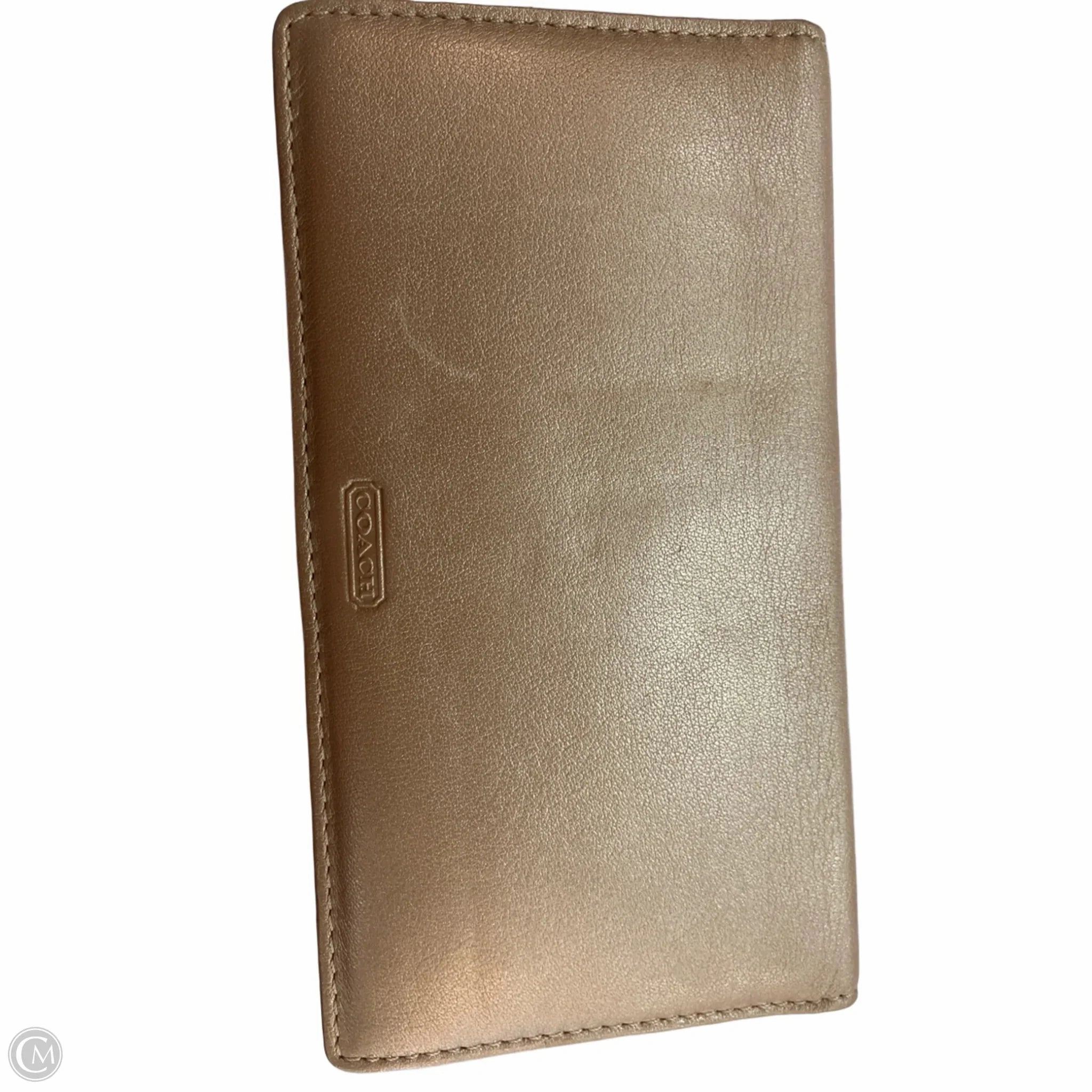 Check book By Coach, Size: Small