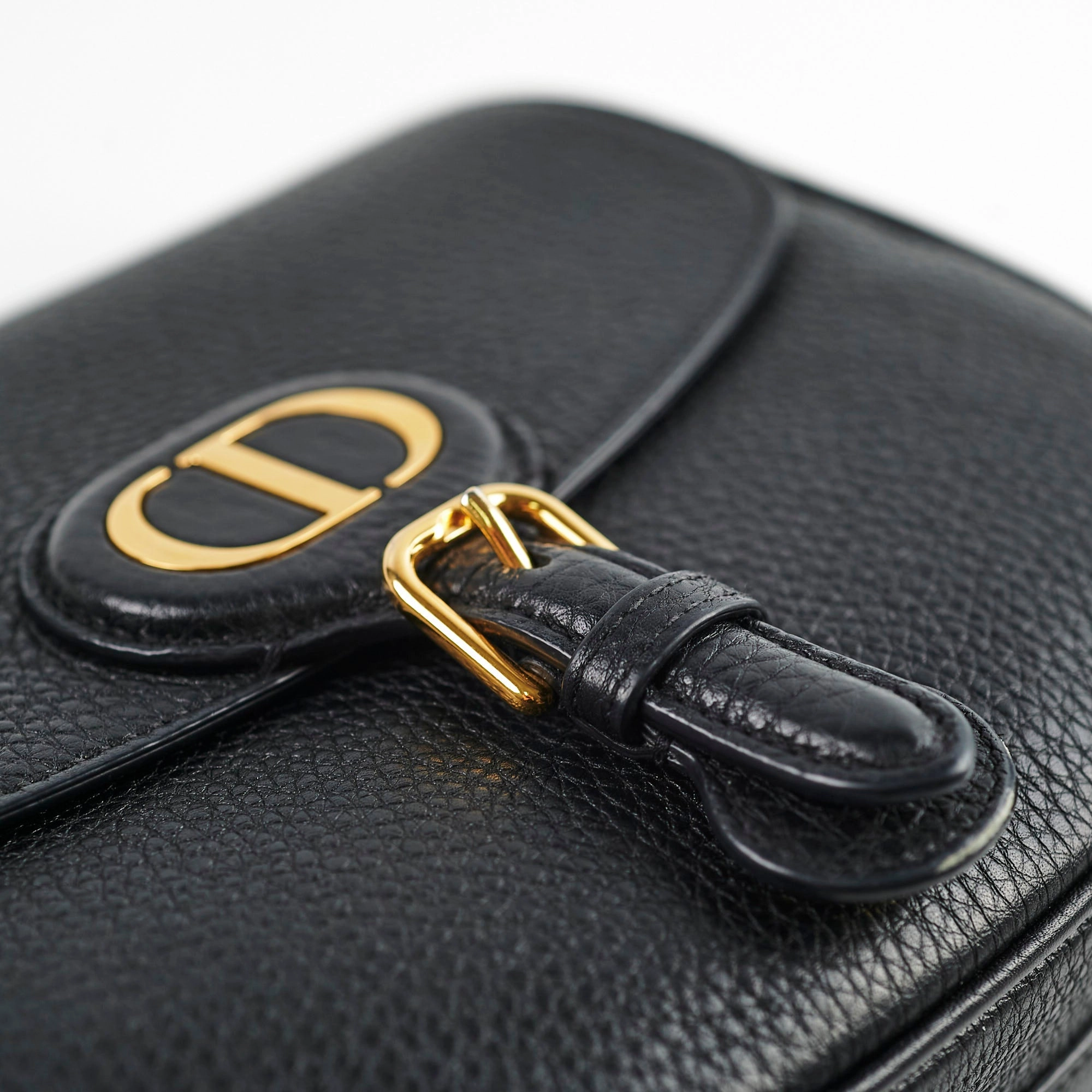 Christian Dior Bobby Medium Calfskin Black