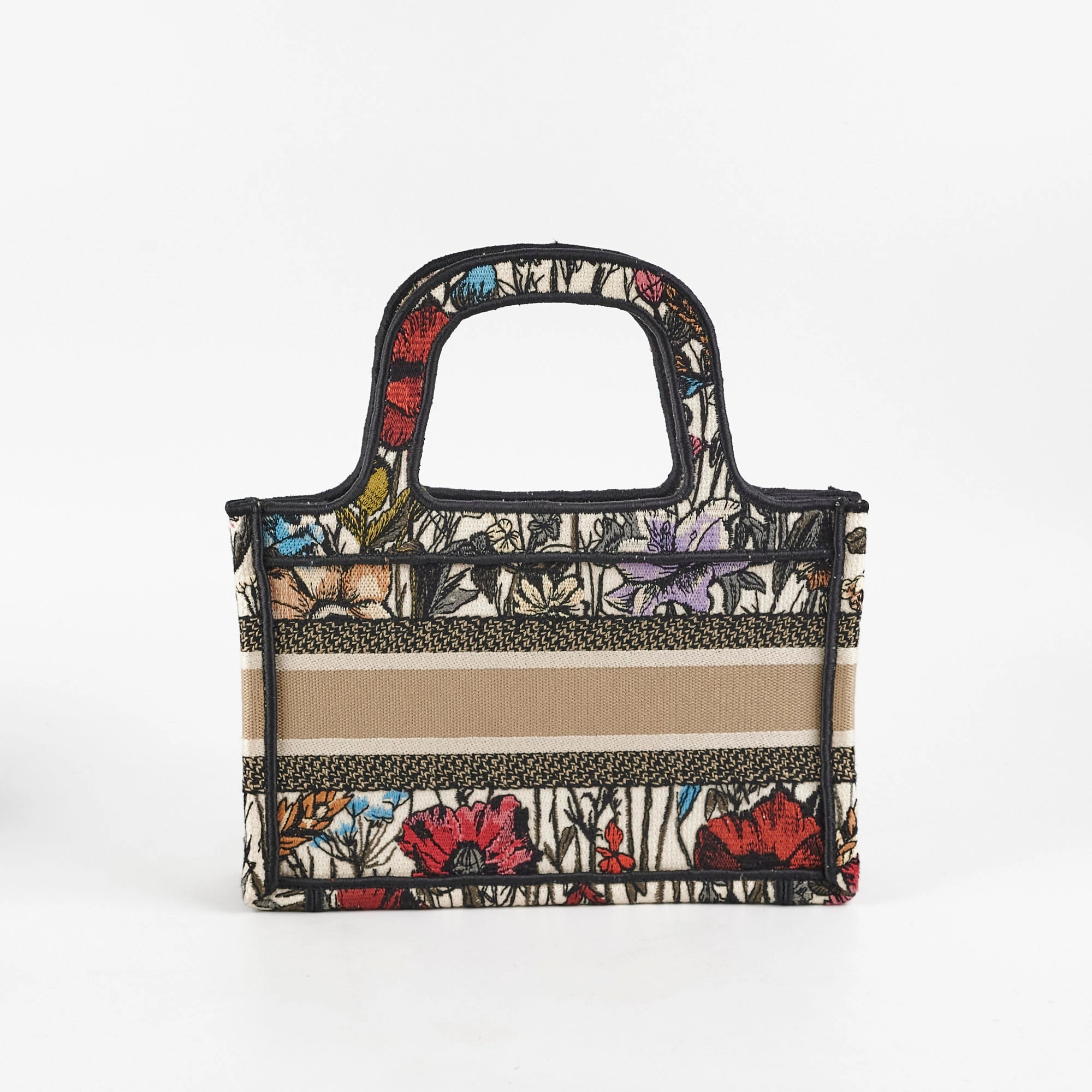 Christian Dior Book Tote Mini Floral