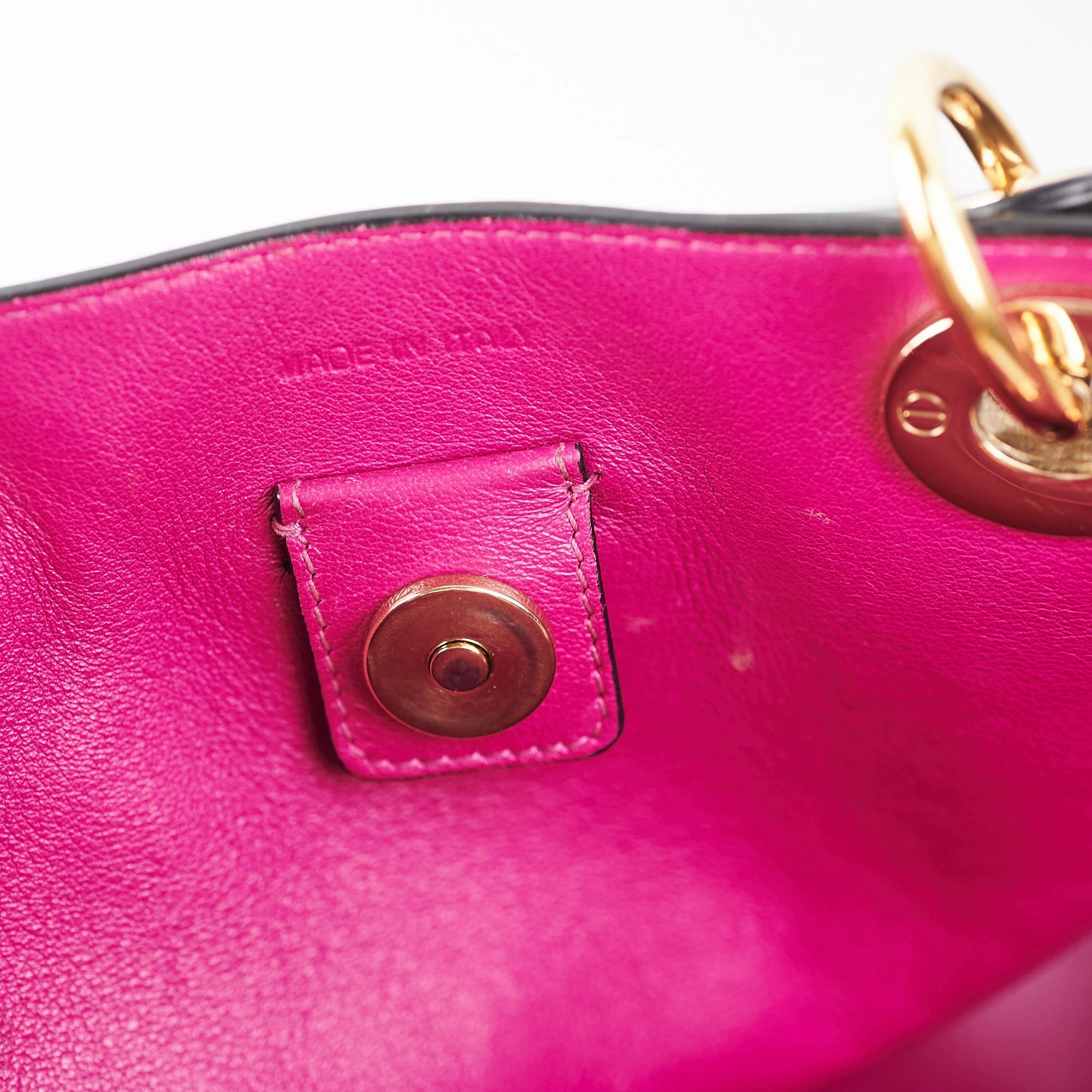 Christian Dior Diorissimo Black Tote Bag
