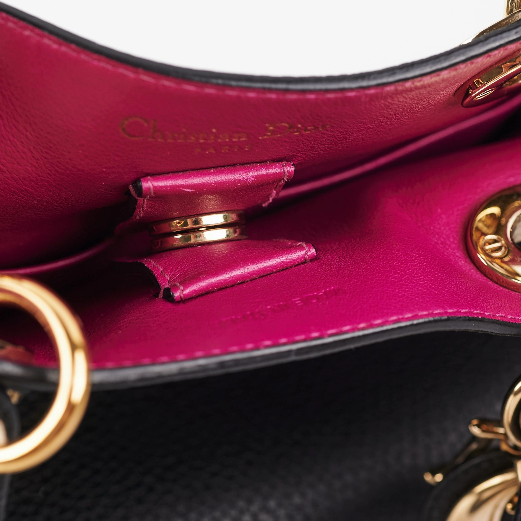 Christian Dior Diorissimo Black Tote Bag