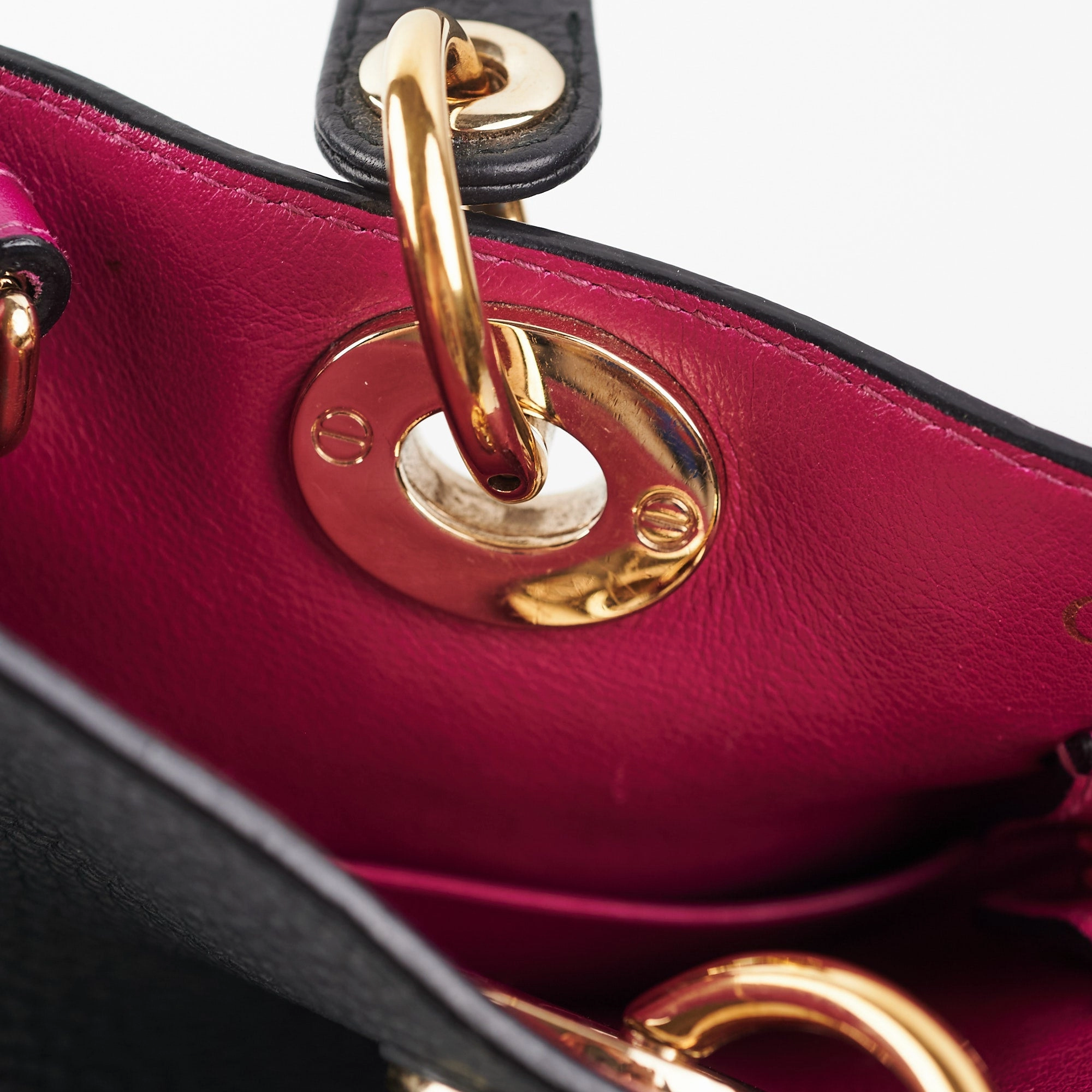 Christian Dior Diorissimo Black Tote Bag