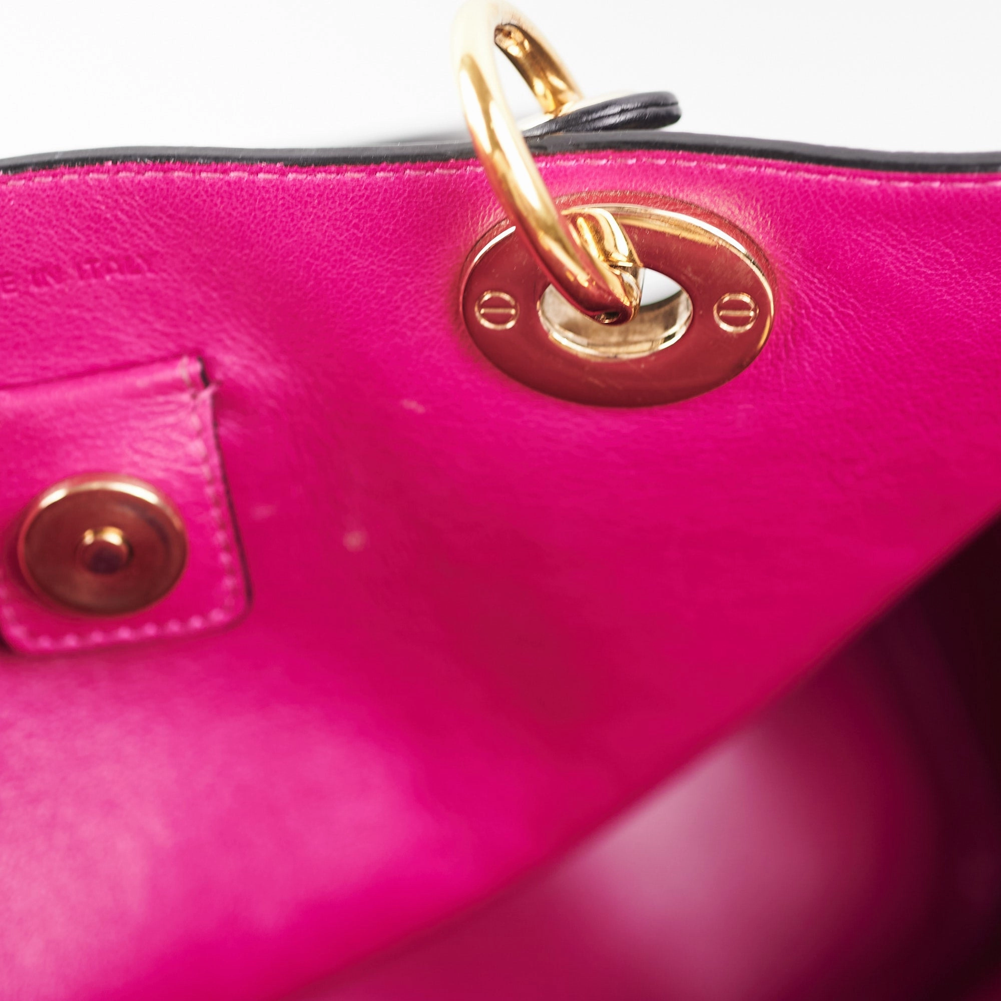 Christian Dior Diorissimo Black Tote Bag
