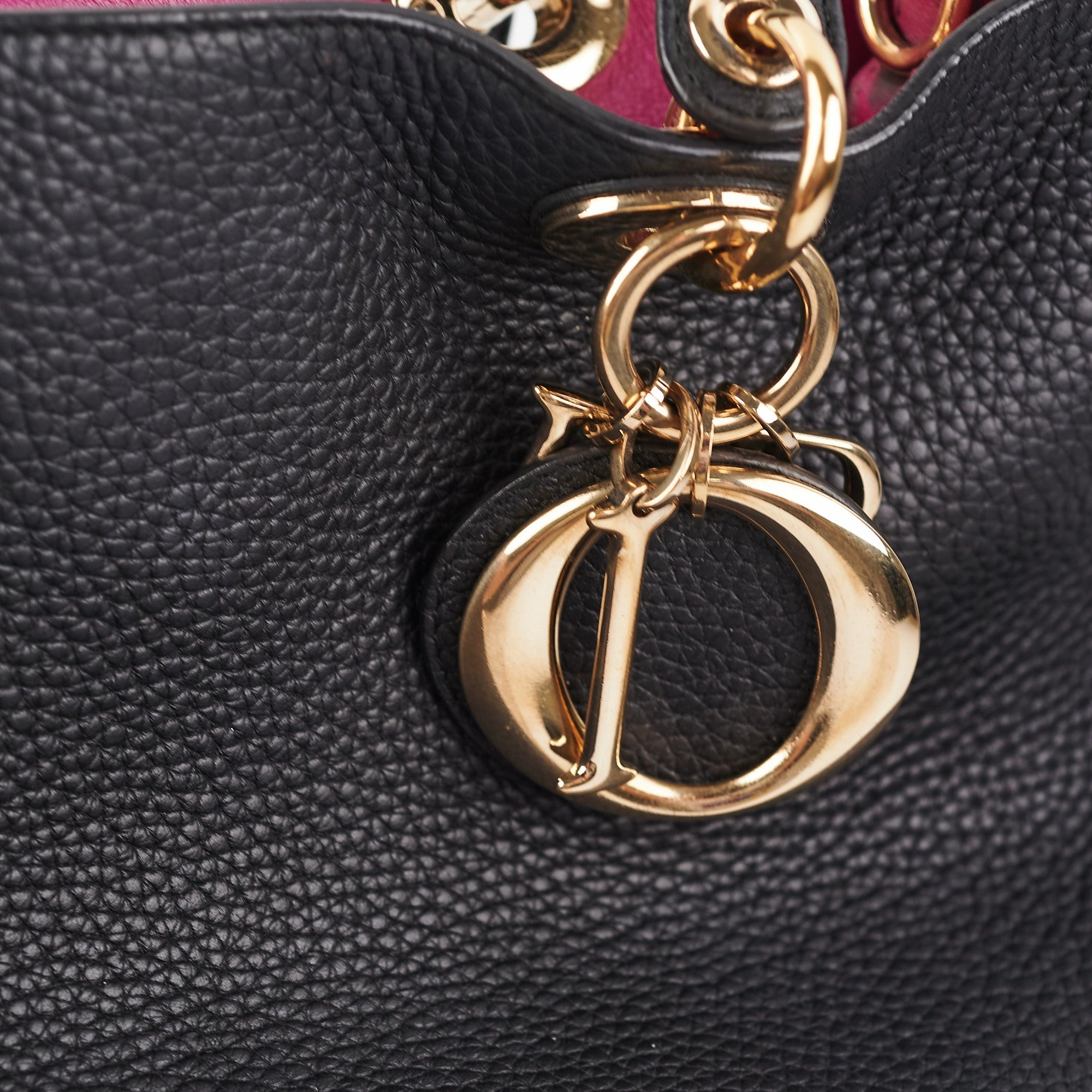 Christian Dior Diorissimo Black Tote Bag