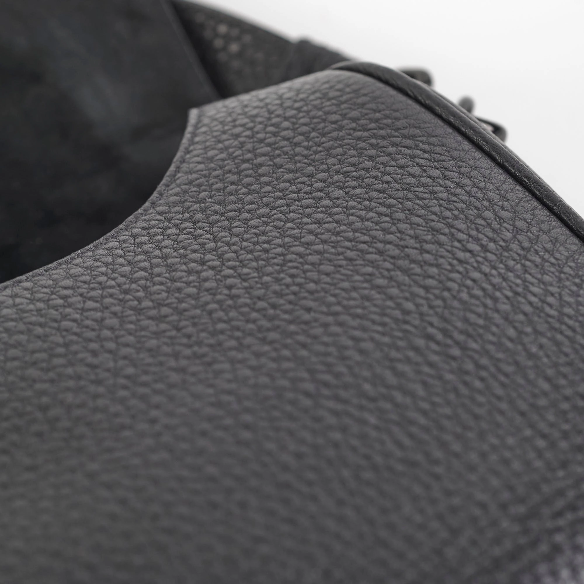 Christian Dior Grained Calfskin Medium Bobby Flap Black