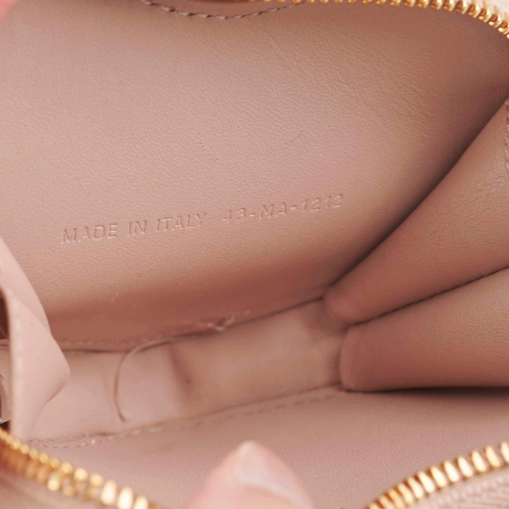 Christian Dior Heart Pink Pouch on Chain