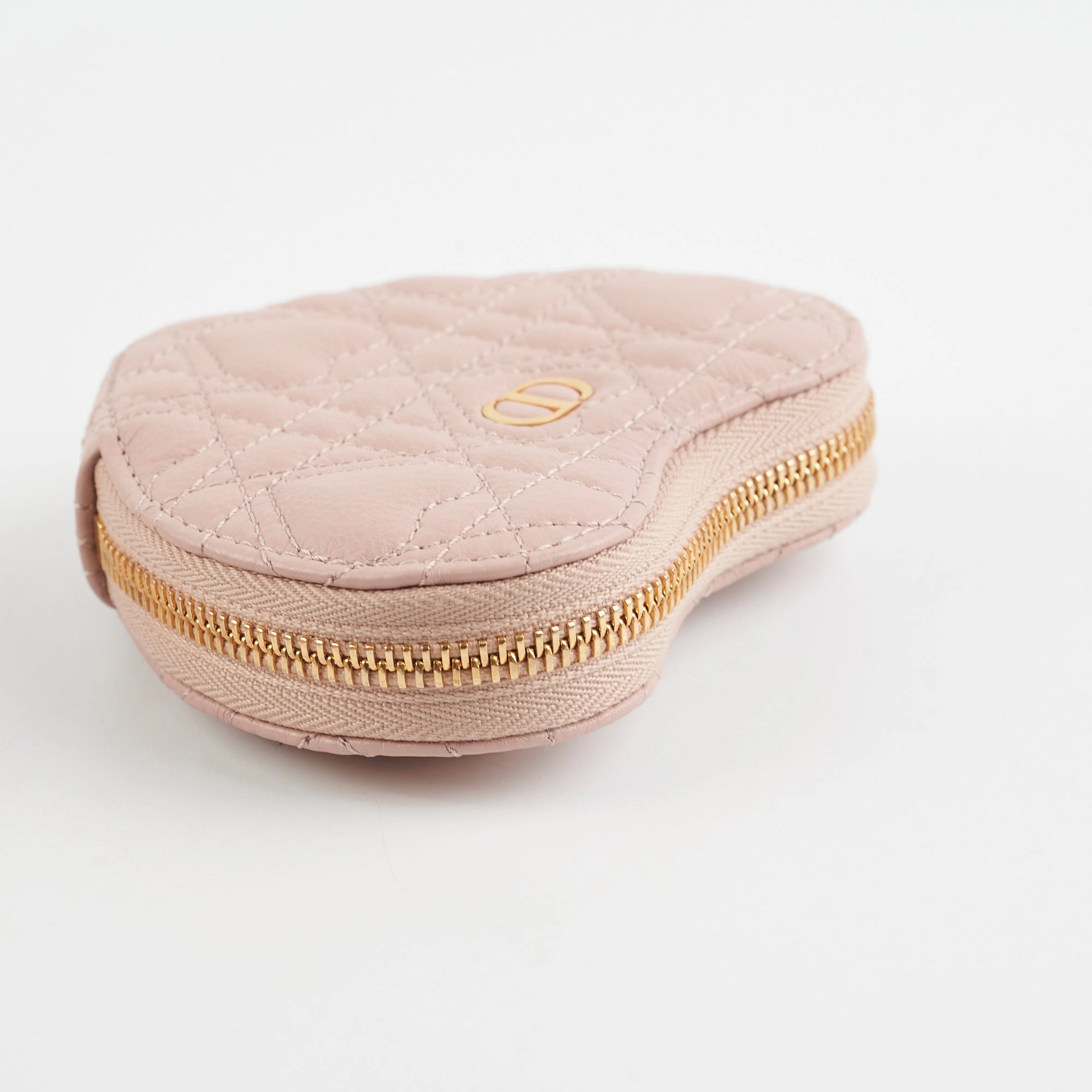 Christian Dior Heart Pink Pouch on Chain