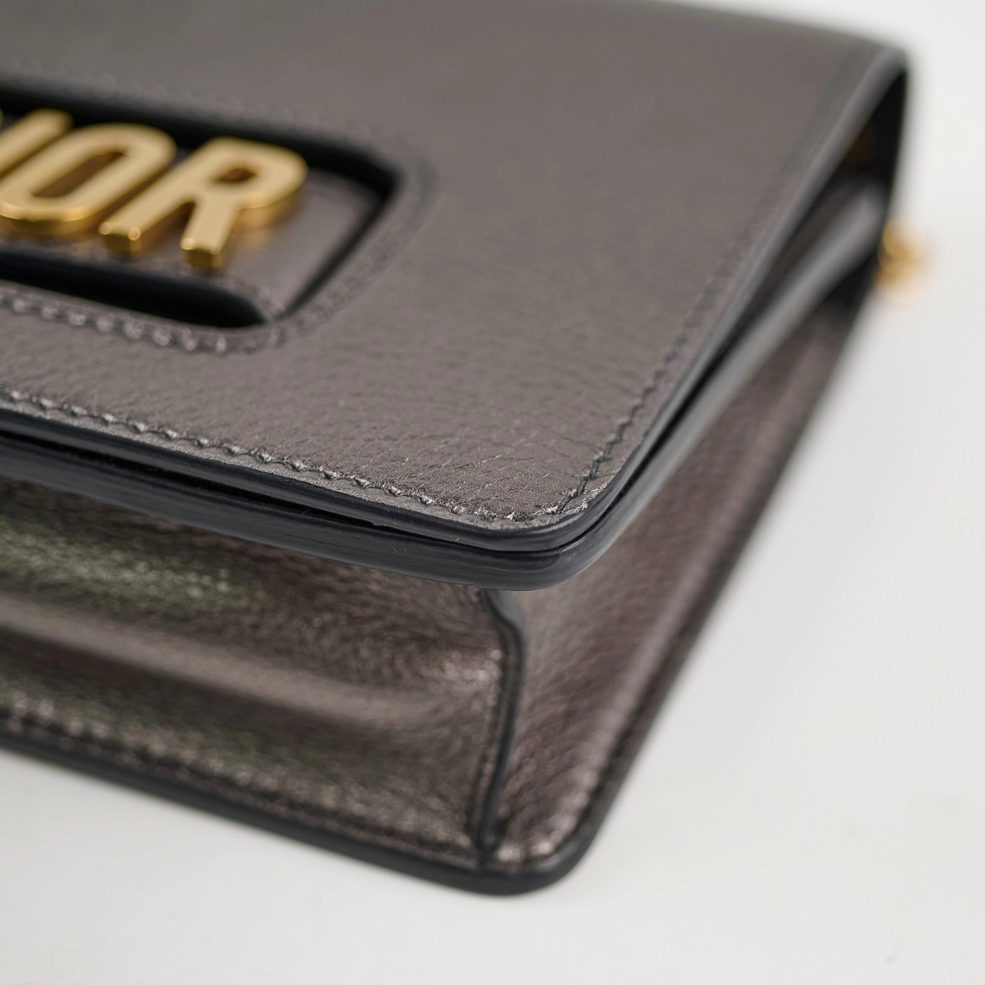 Christian Dior J'adior Flap Bag Metallic