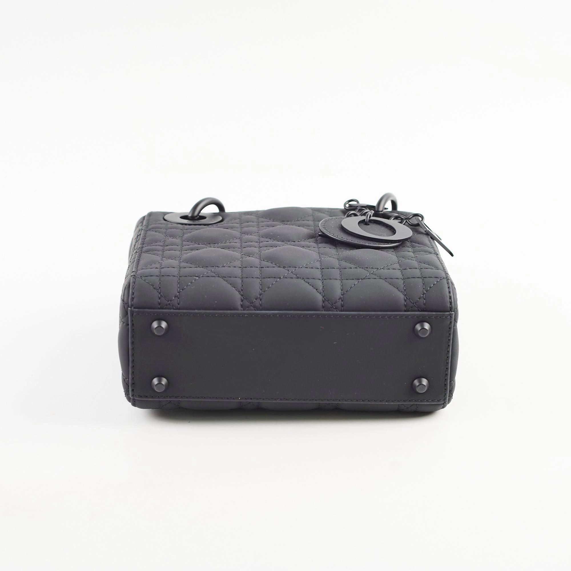 Christian Dior Lady Dior Mini Black Ultra Matte