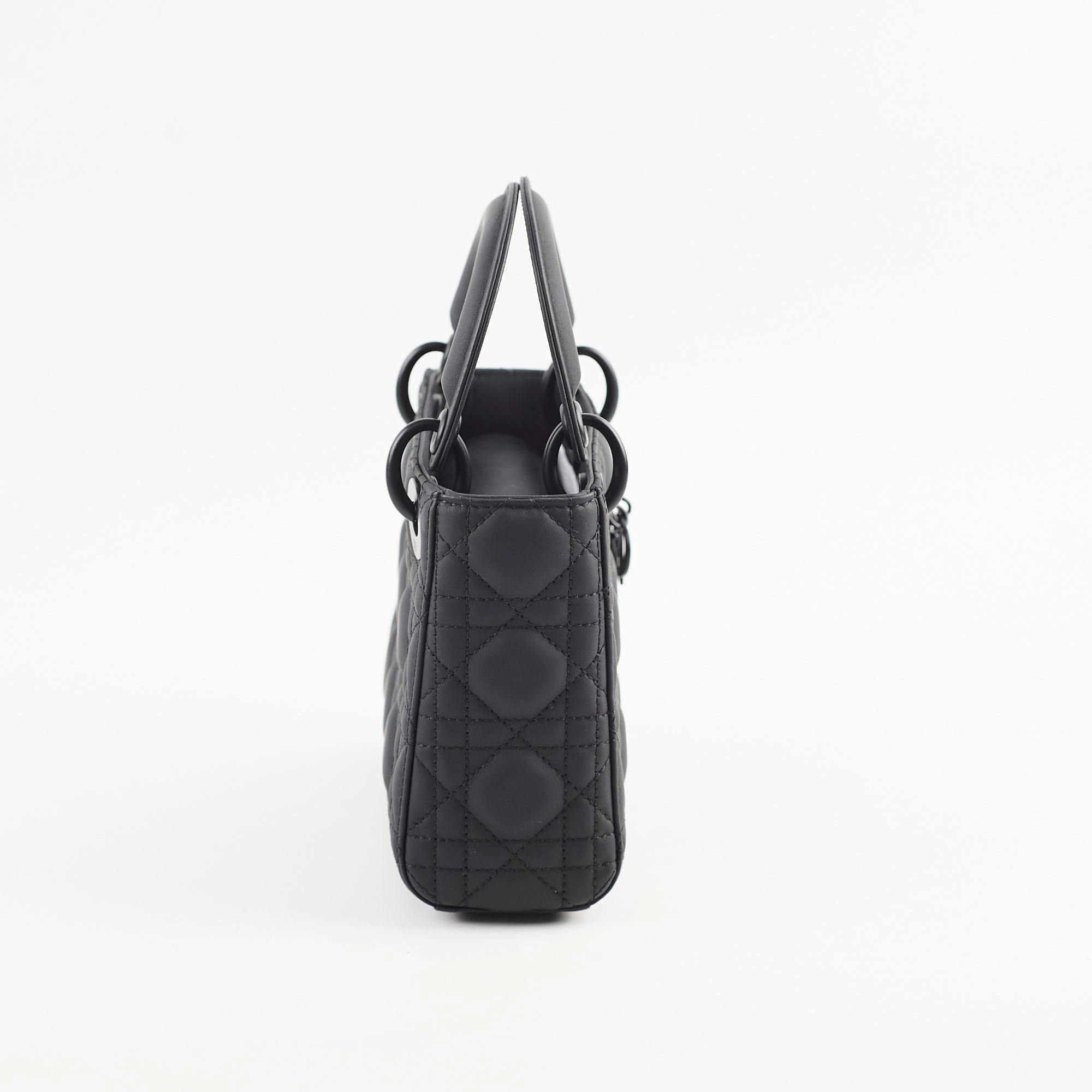 Christian Dior Lady Dior Mini Black Ultra Matte