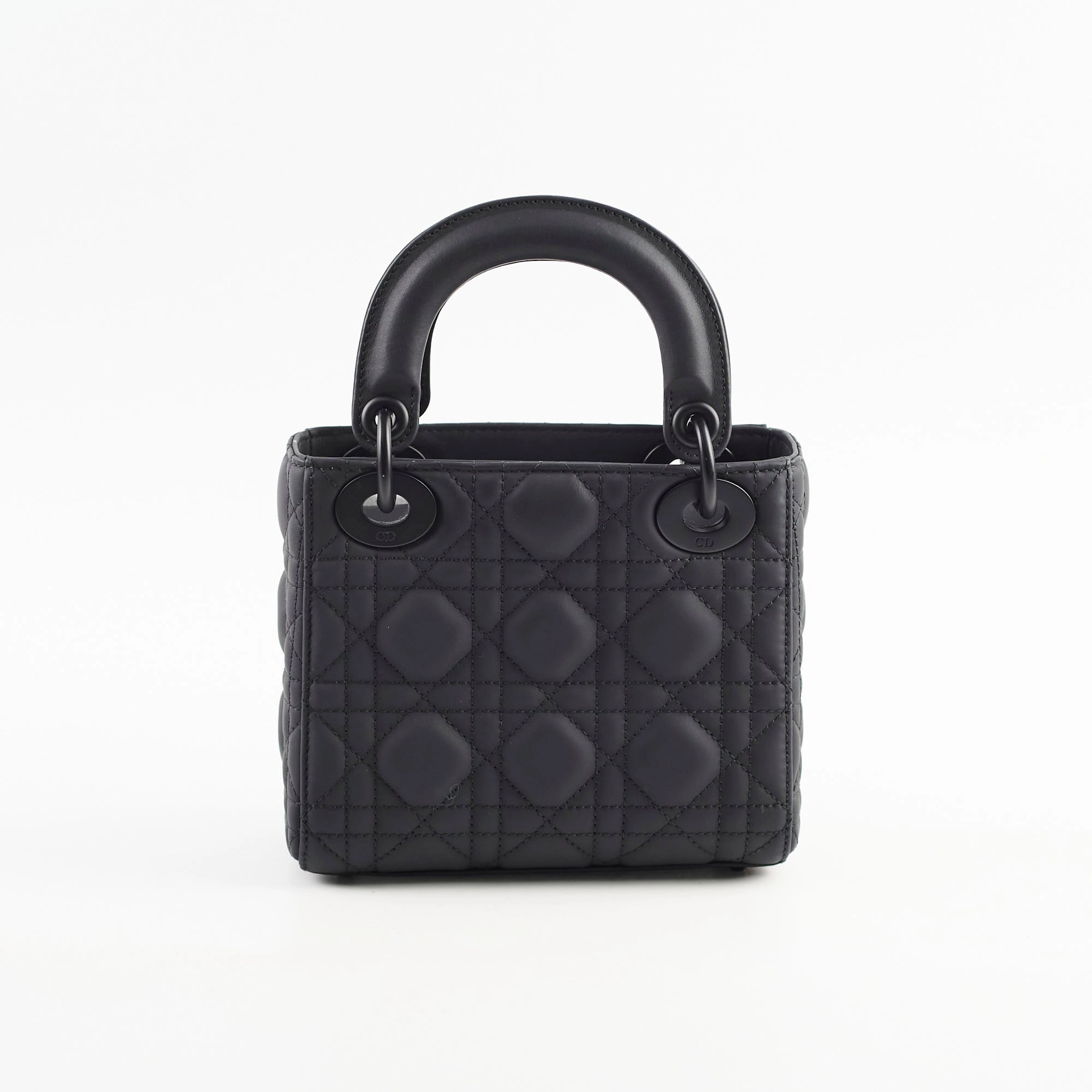 Christian Dior Lady Dior Mini Black Ultra Matte
