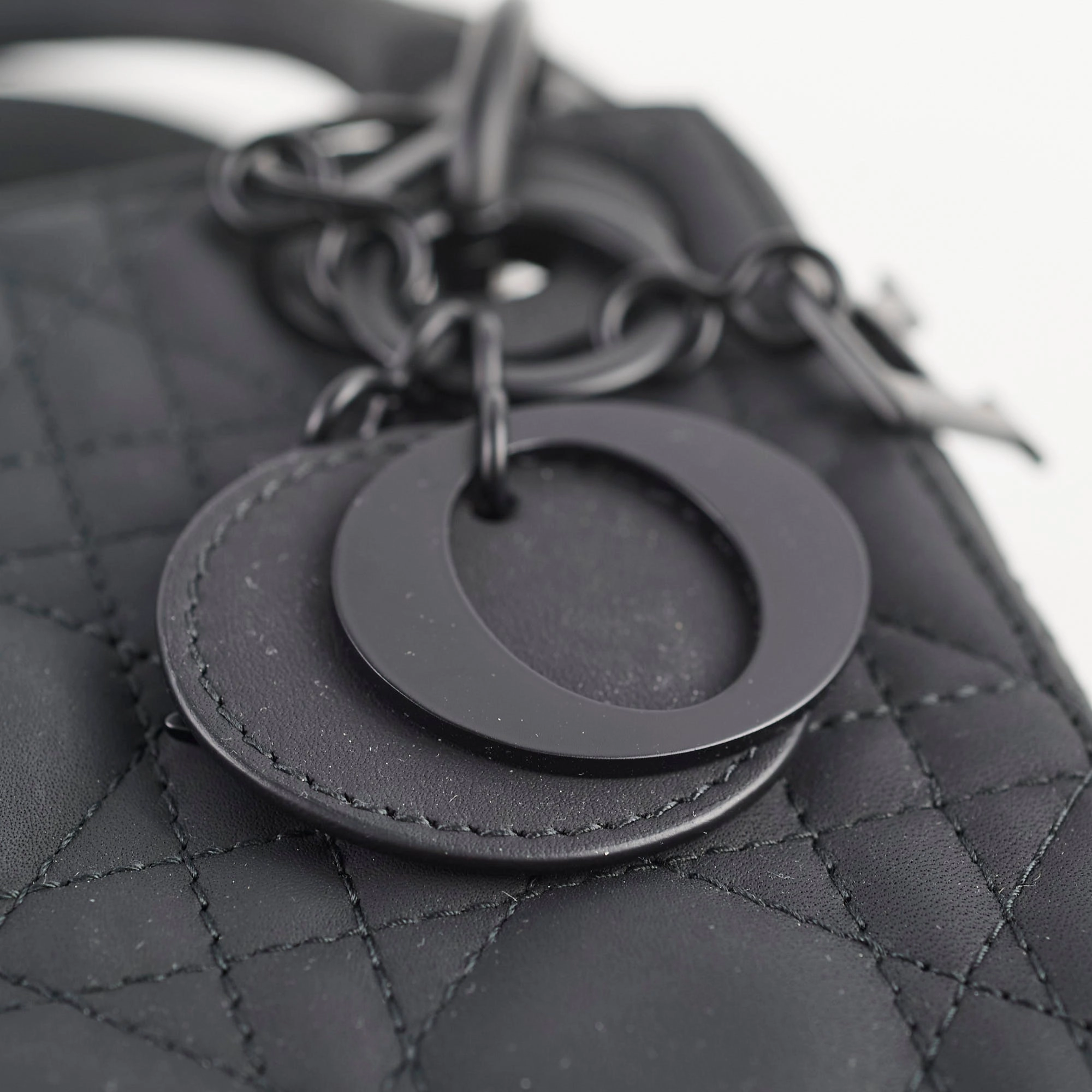 Christian Dior Lady Dior Mini Black Ultra Matte