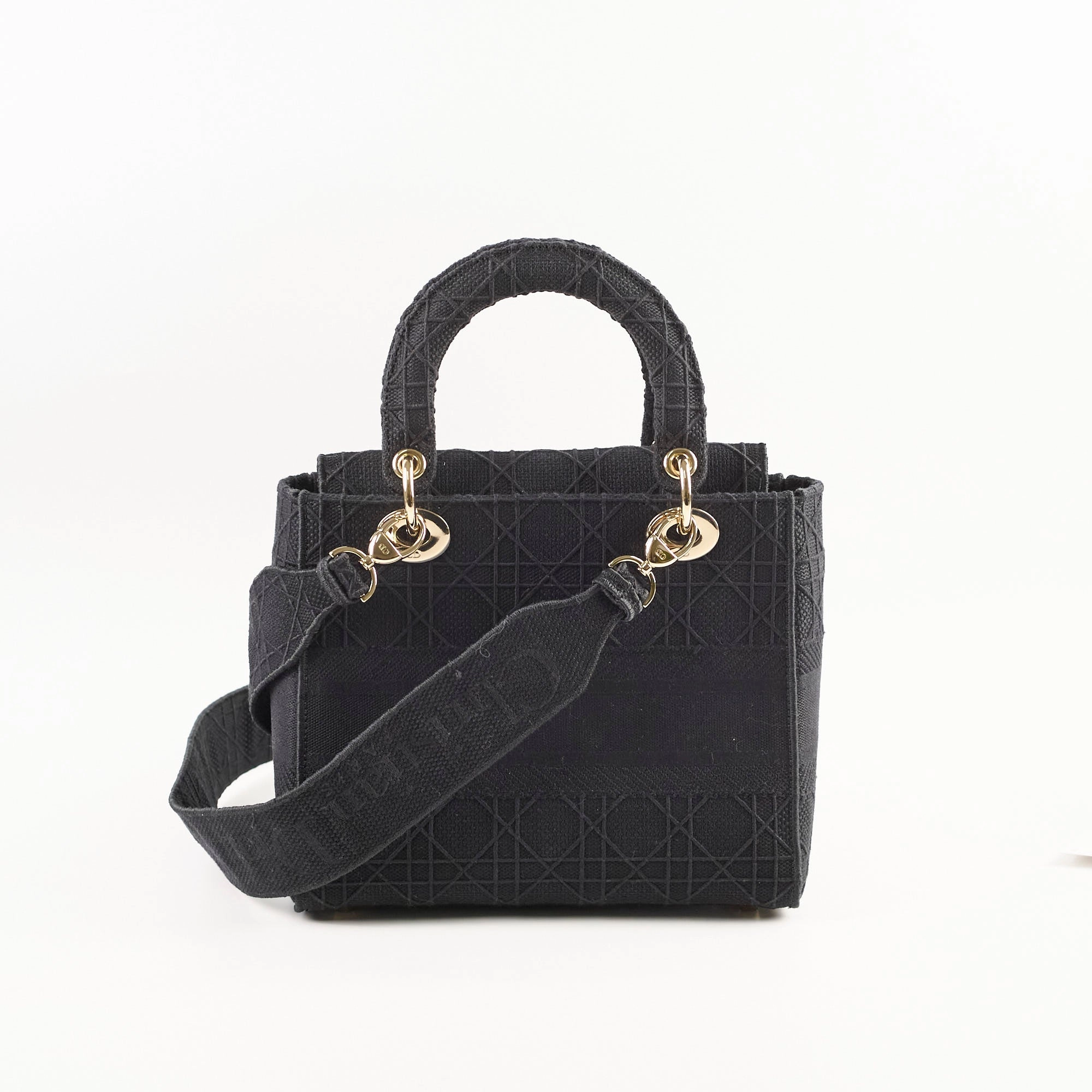 Christian Dior Lady Dior Small Black Fabric - 2020