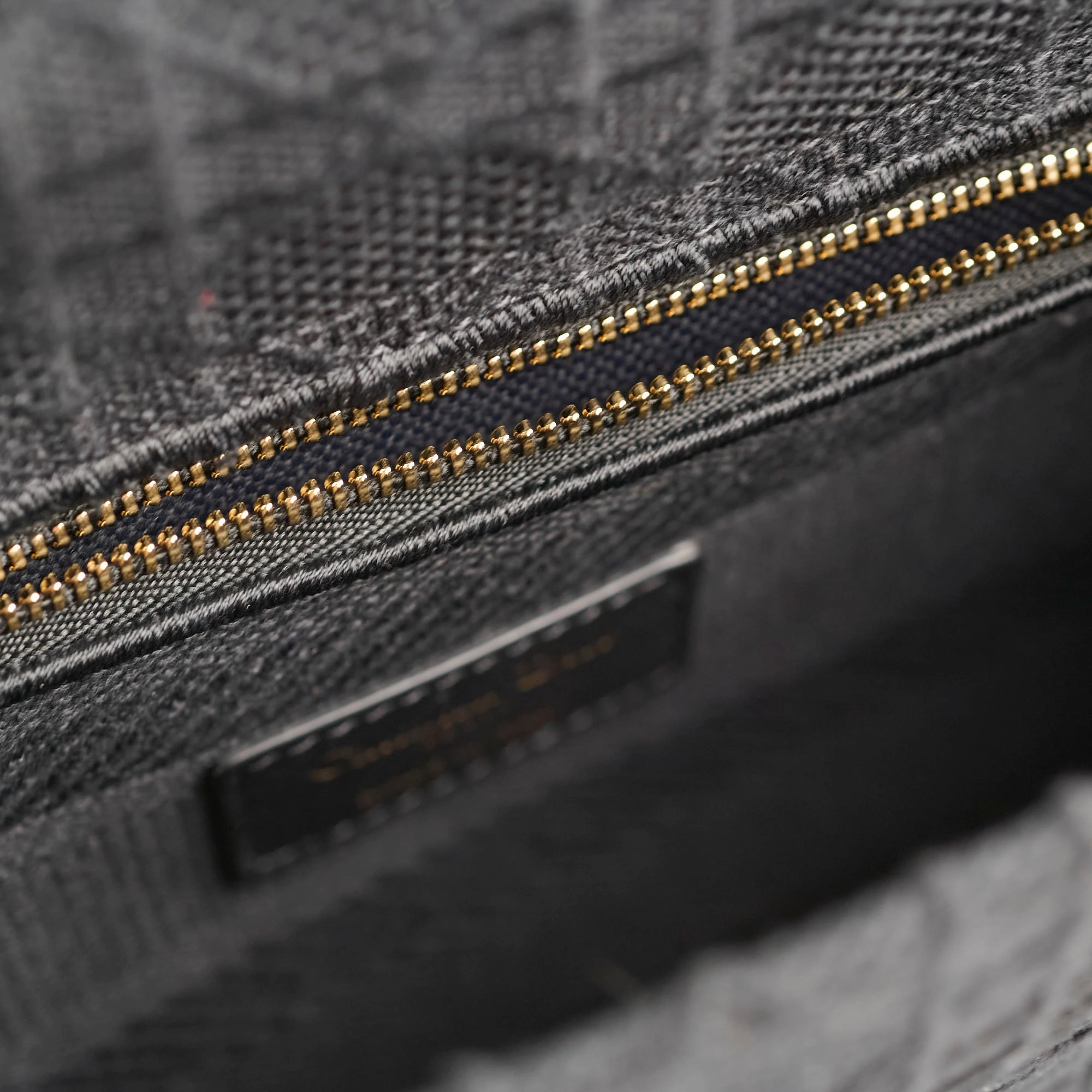 Christian Dior Lady Dior Small Black Fabric - 2020