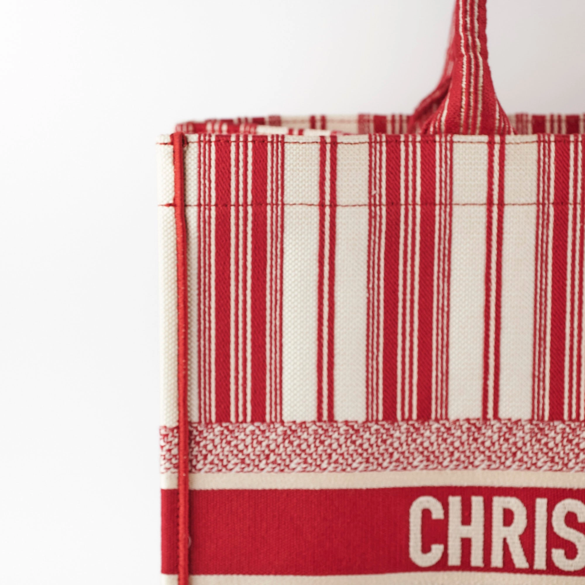 Christian Dior Large Book Tote Red